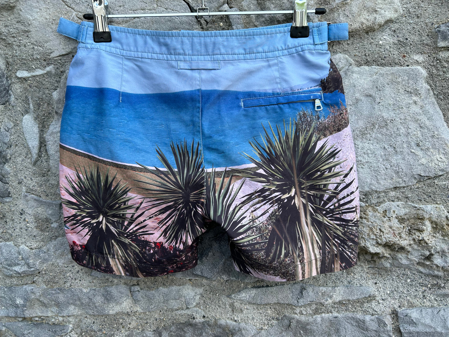 Tropical beach swim shorts 10y (140cm)