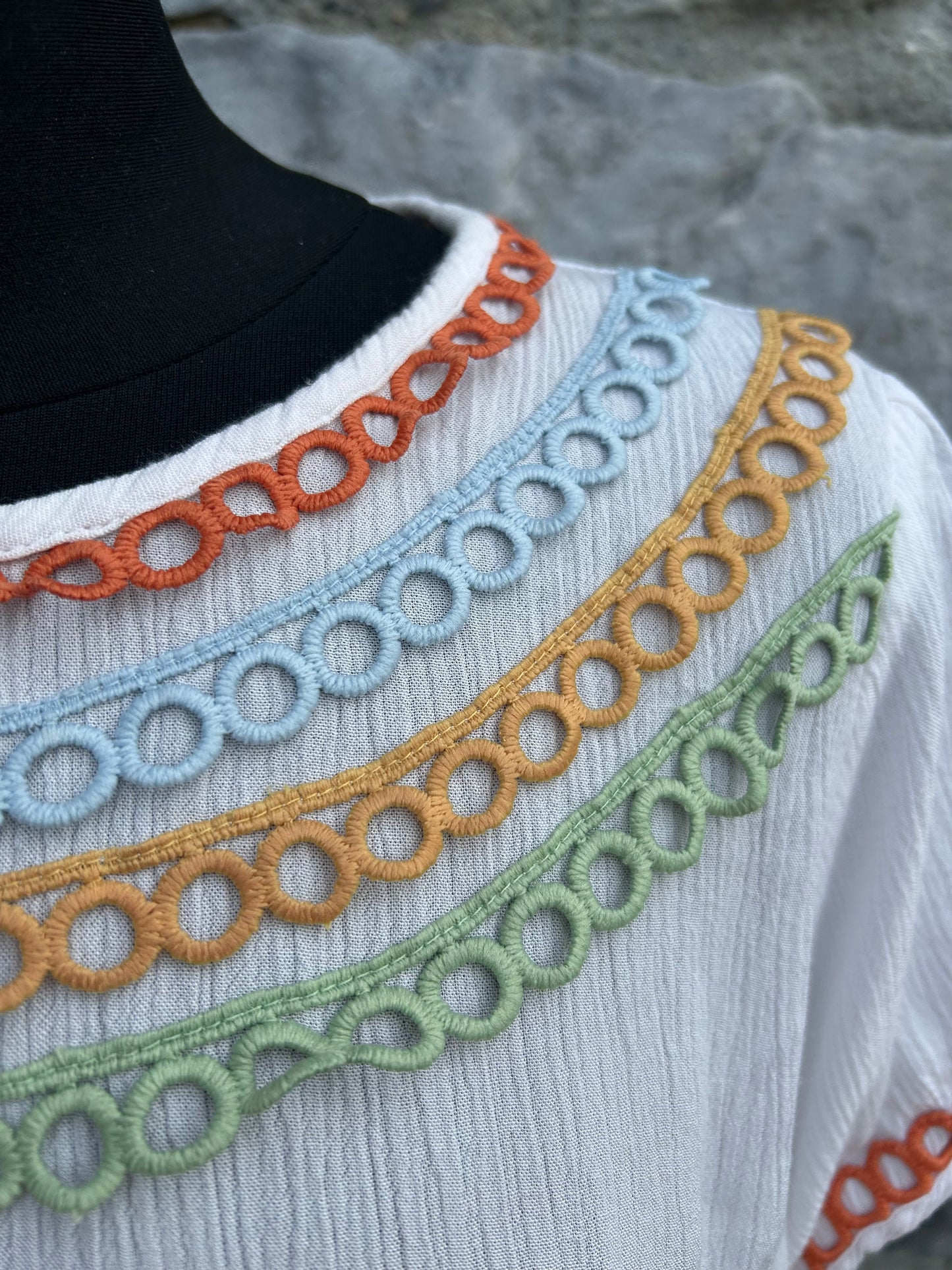White Iris Blouse 12-14