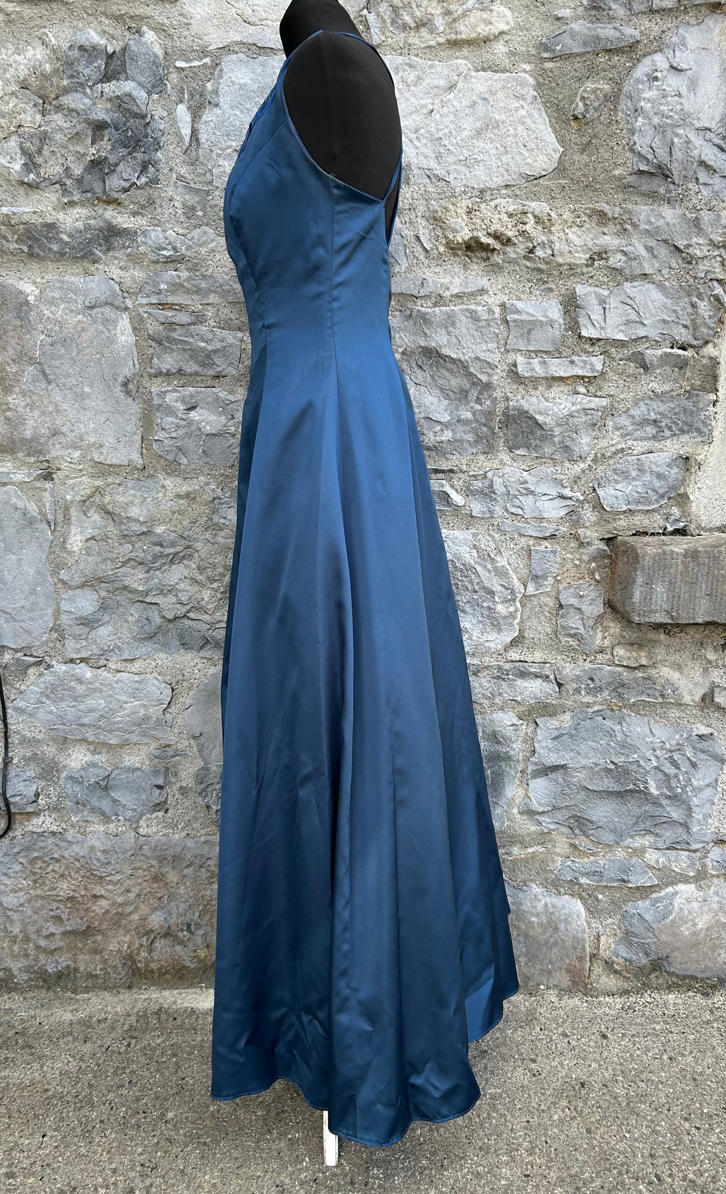 90s blue dress uk 10-12
