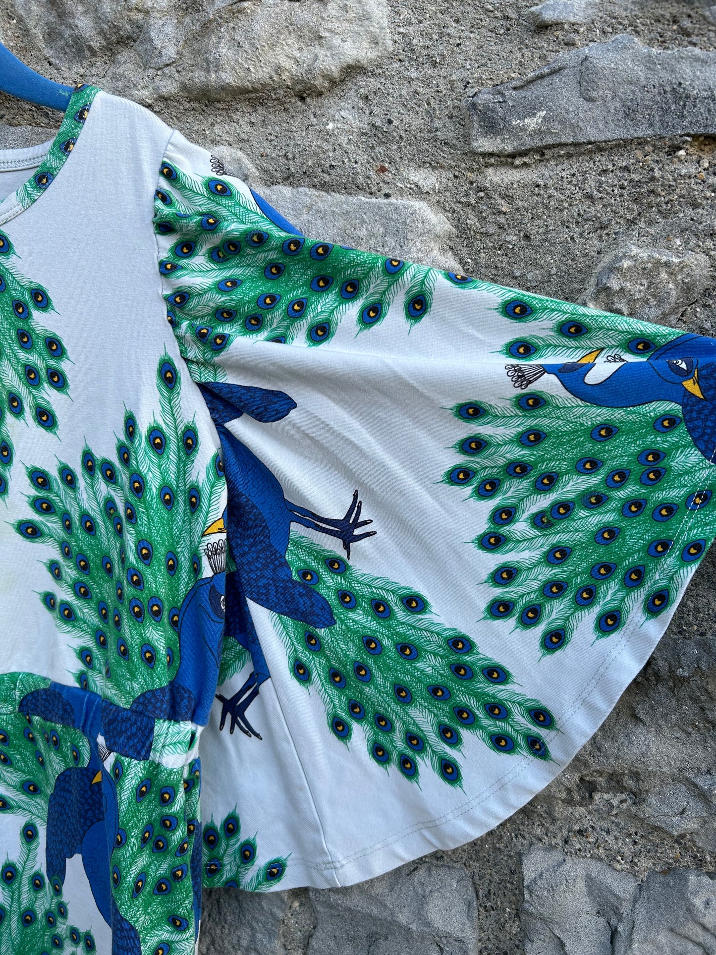 MR peacock dress 6-7y (116-122cm)