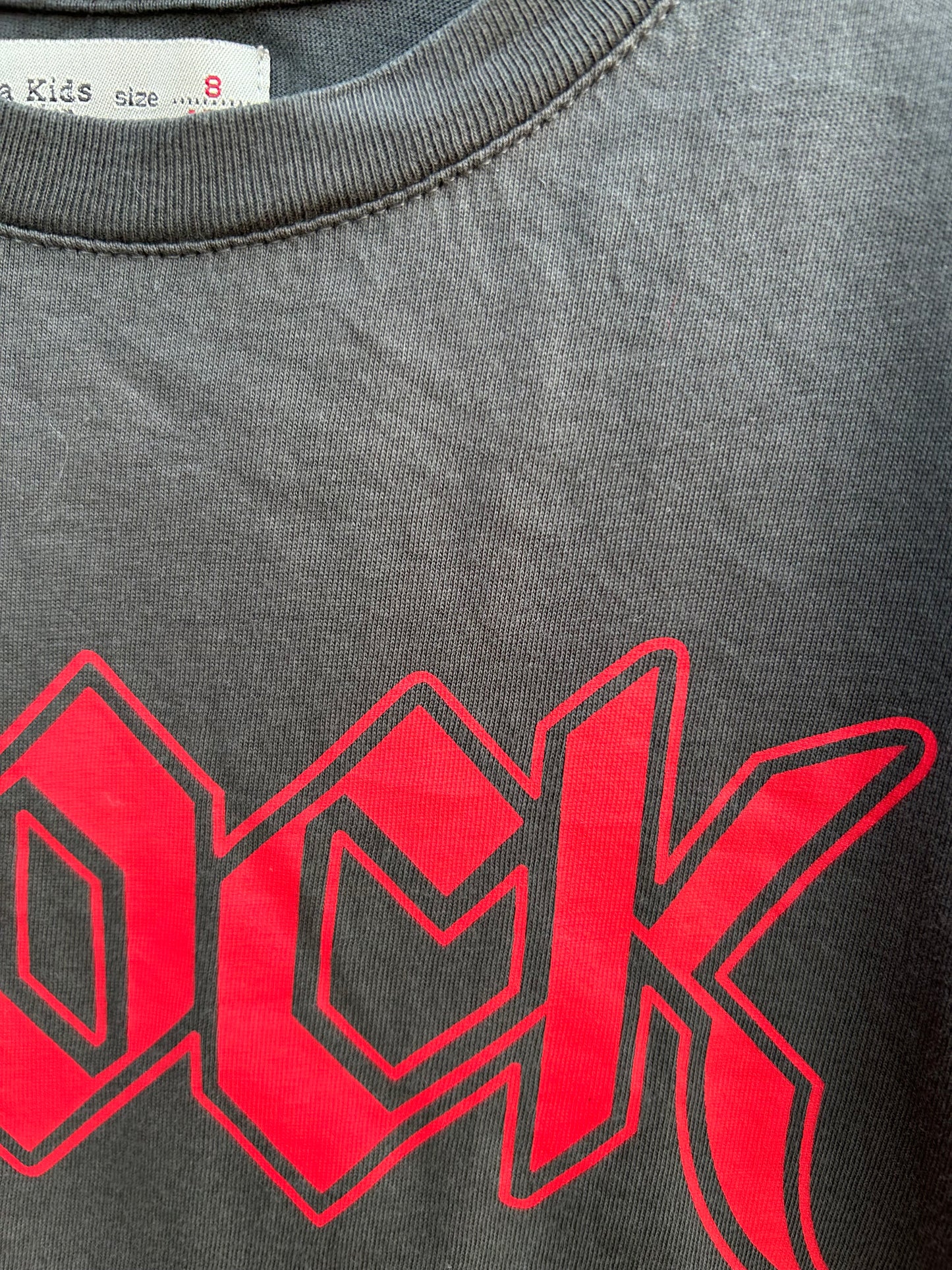 Rock charcoal top 7y (122cm)