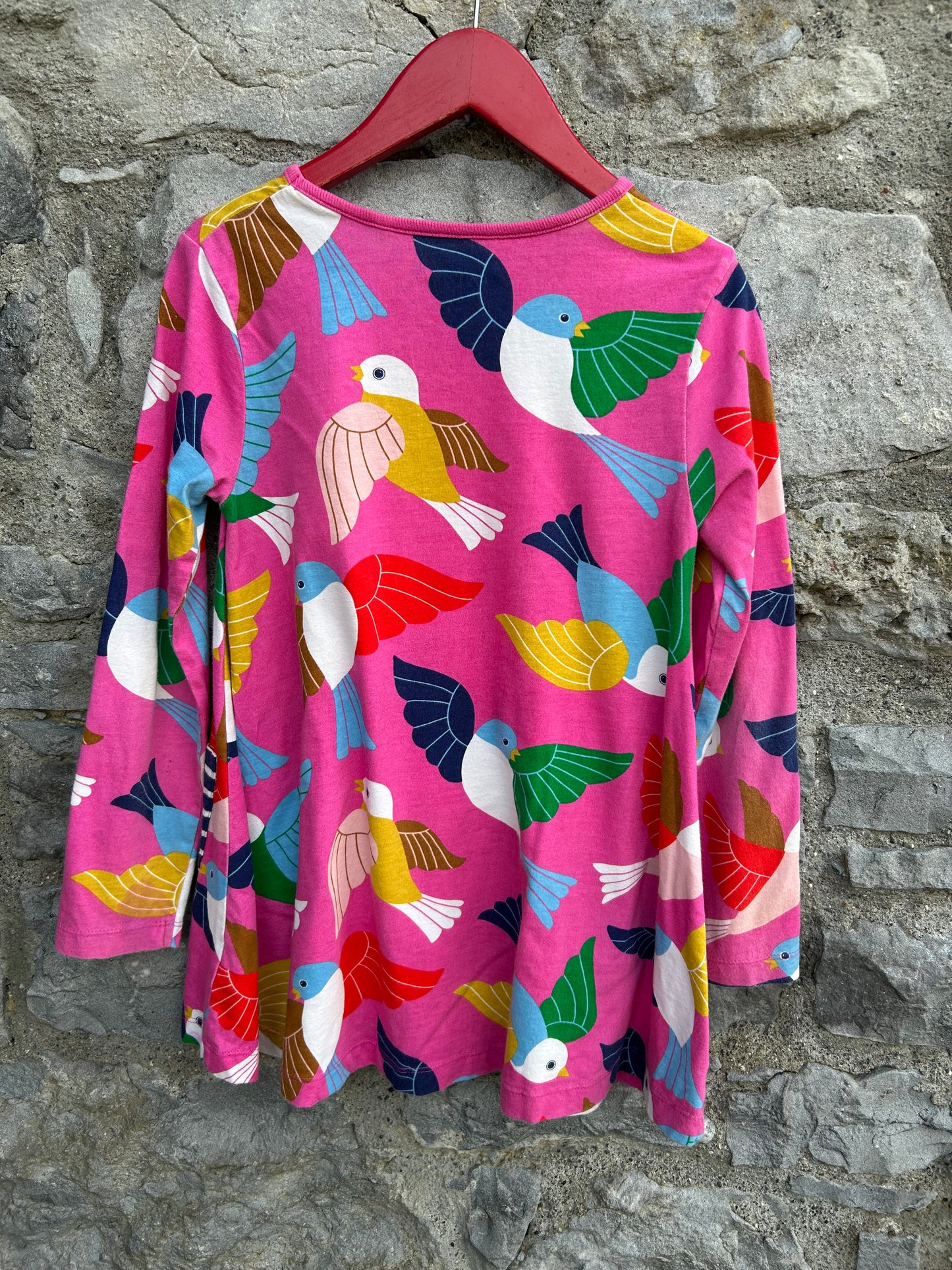MB Colourful birds tunic 8-9y (128-134cm)