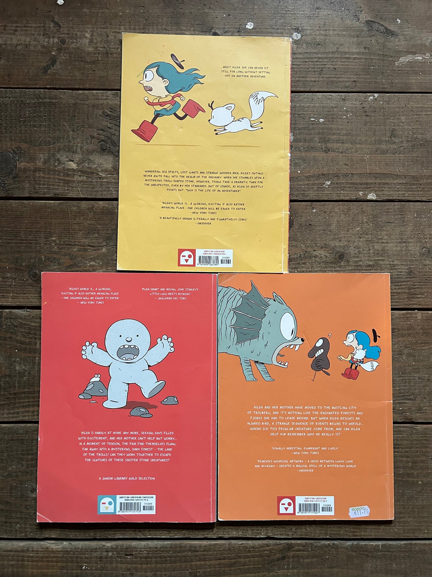 Hilda set by Luke Pearson