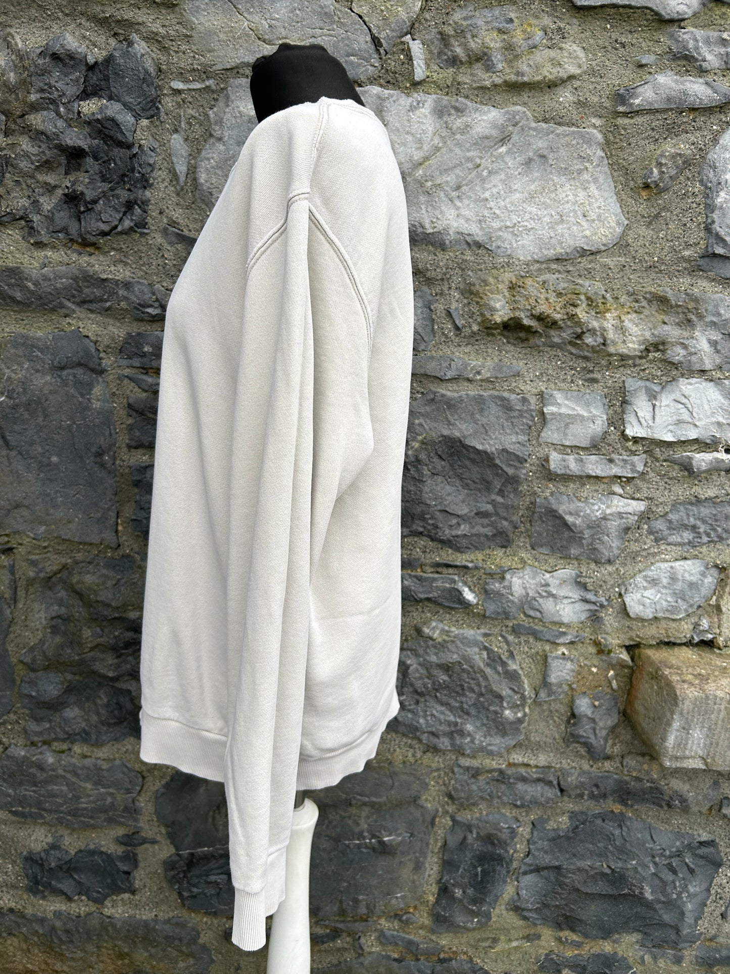 Beige sweatshirt Medium
