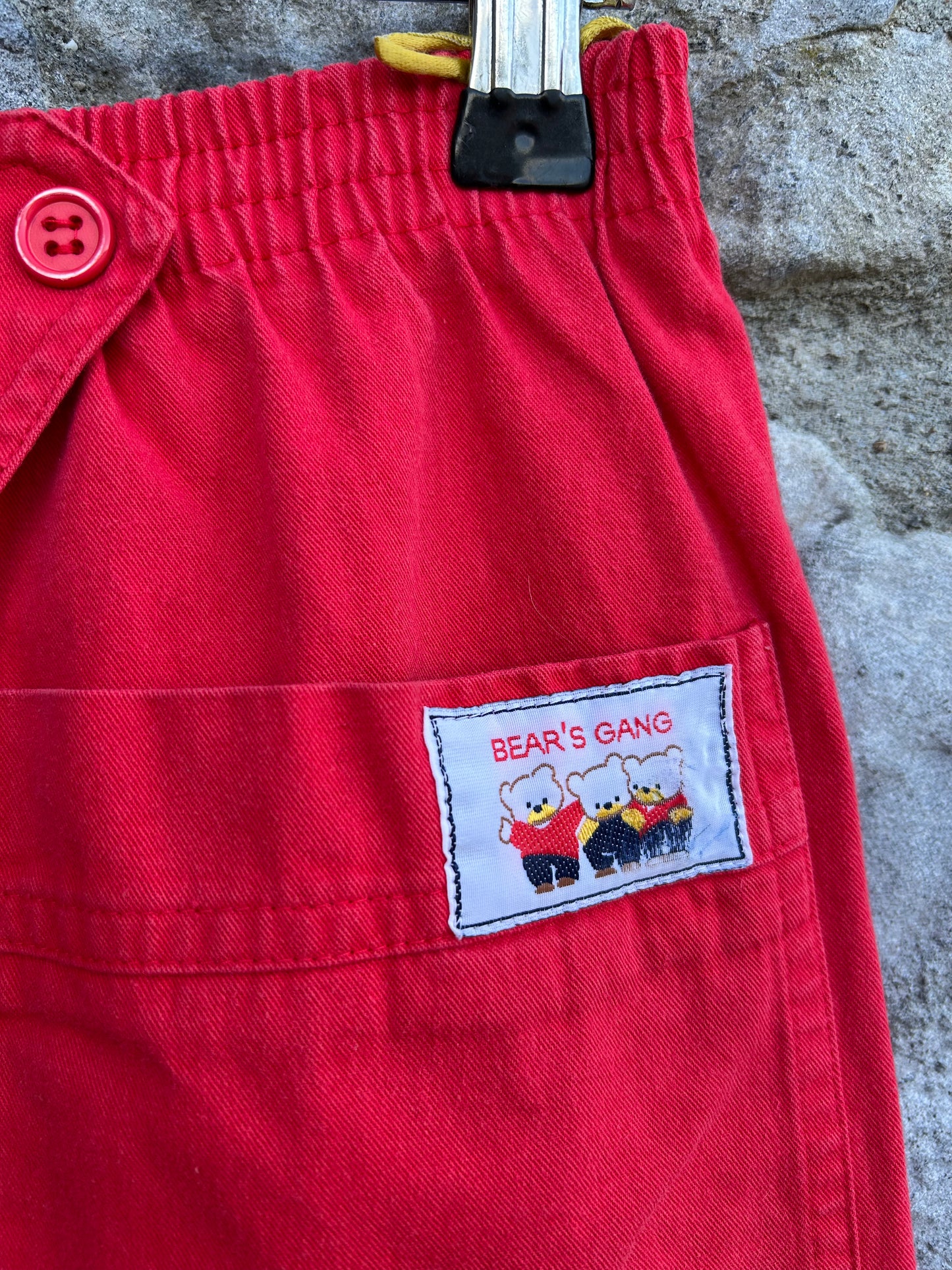 90s red skirt 11-12y (146-152cm)