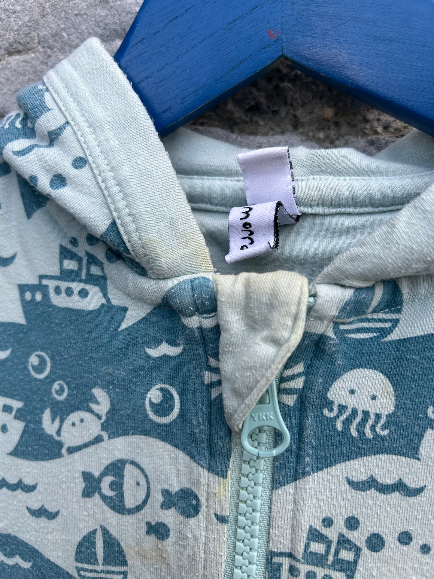 Green under the sea onesie 18-24m (86-92cm)