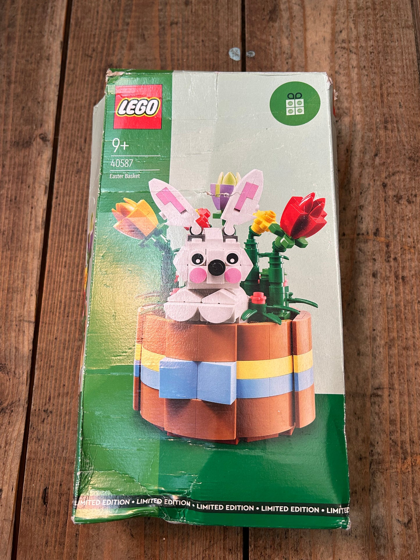 Lego easter basket rabbit