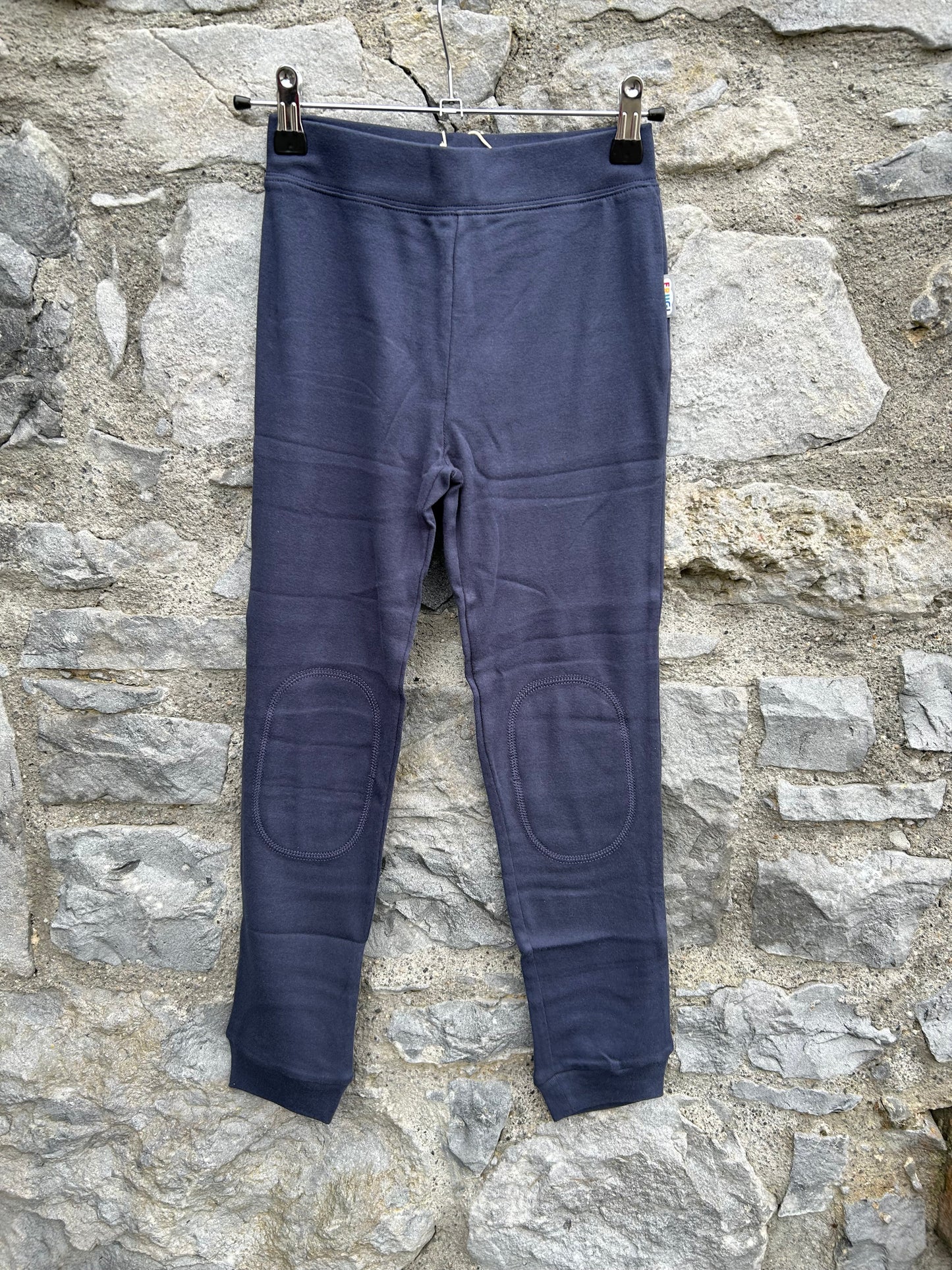 Frugi Navy cuffed leggings 6-7y (116-122cm)