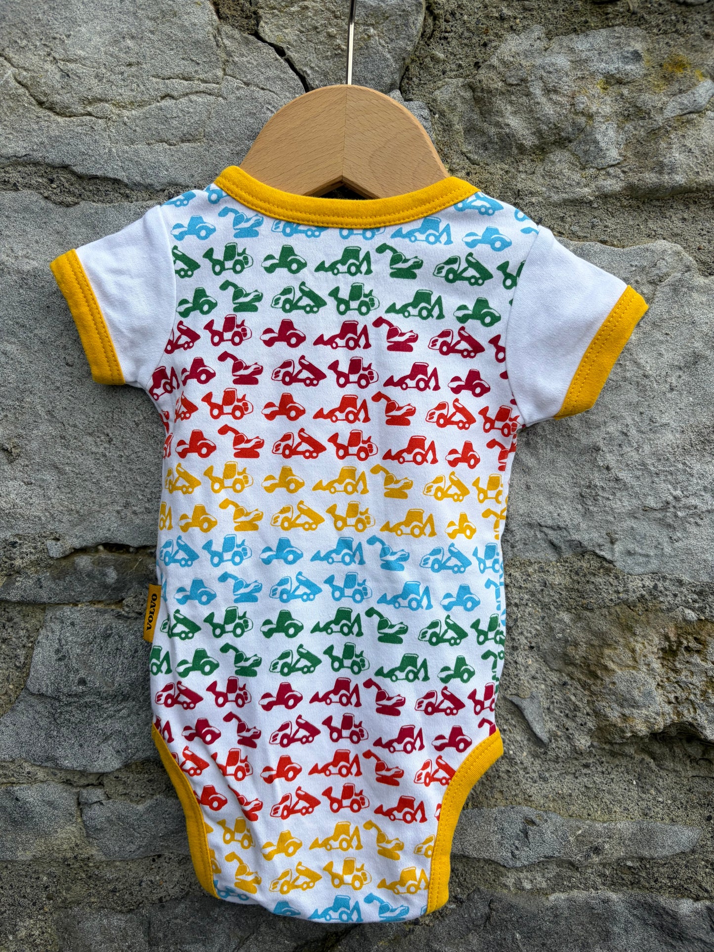 Colourful vehicles vest 0-3m (56-62cm)