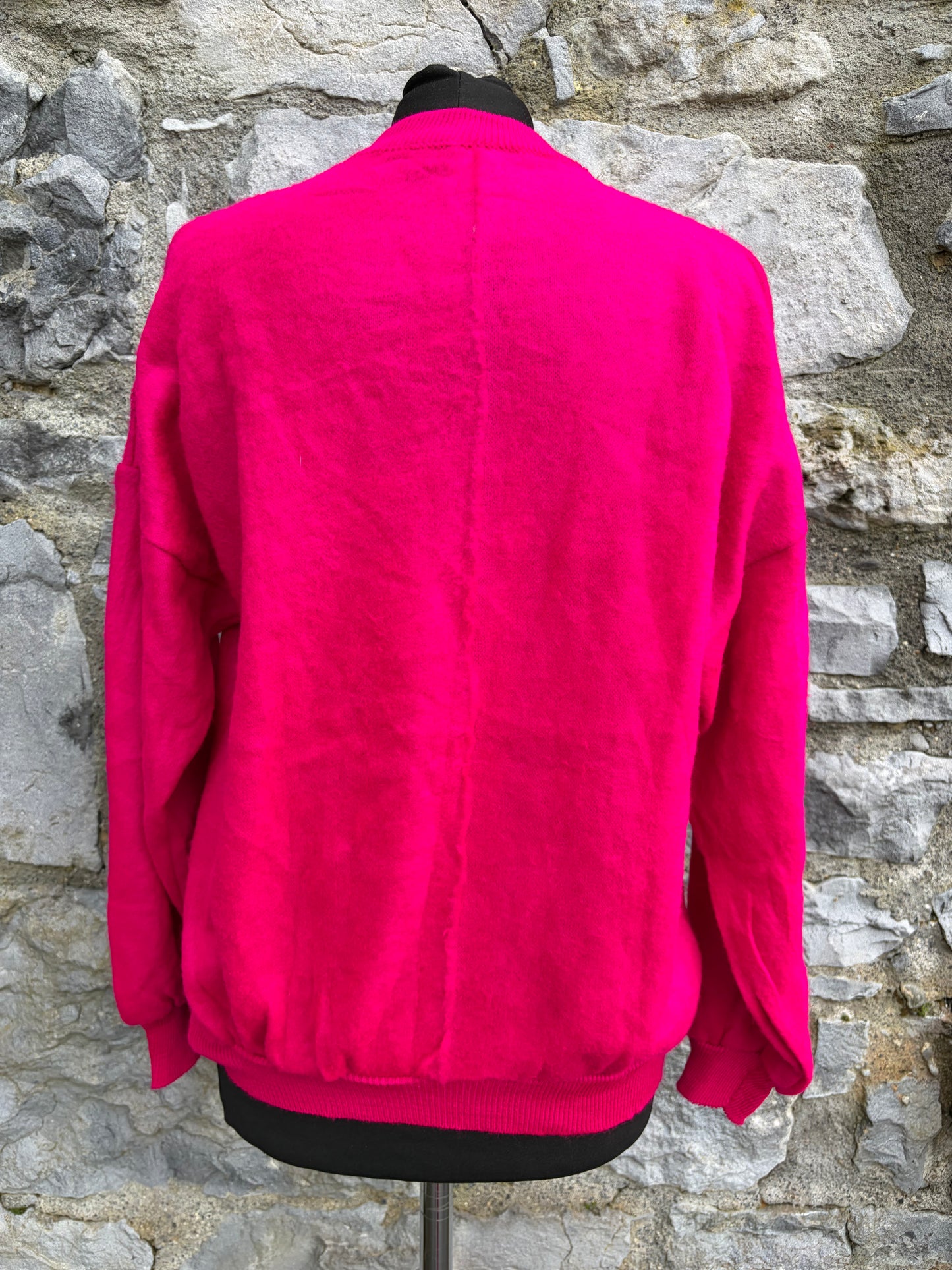 80s pink jumper uk 12-14