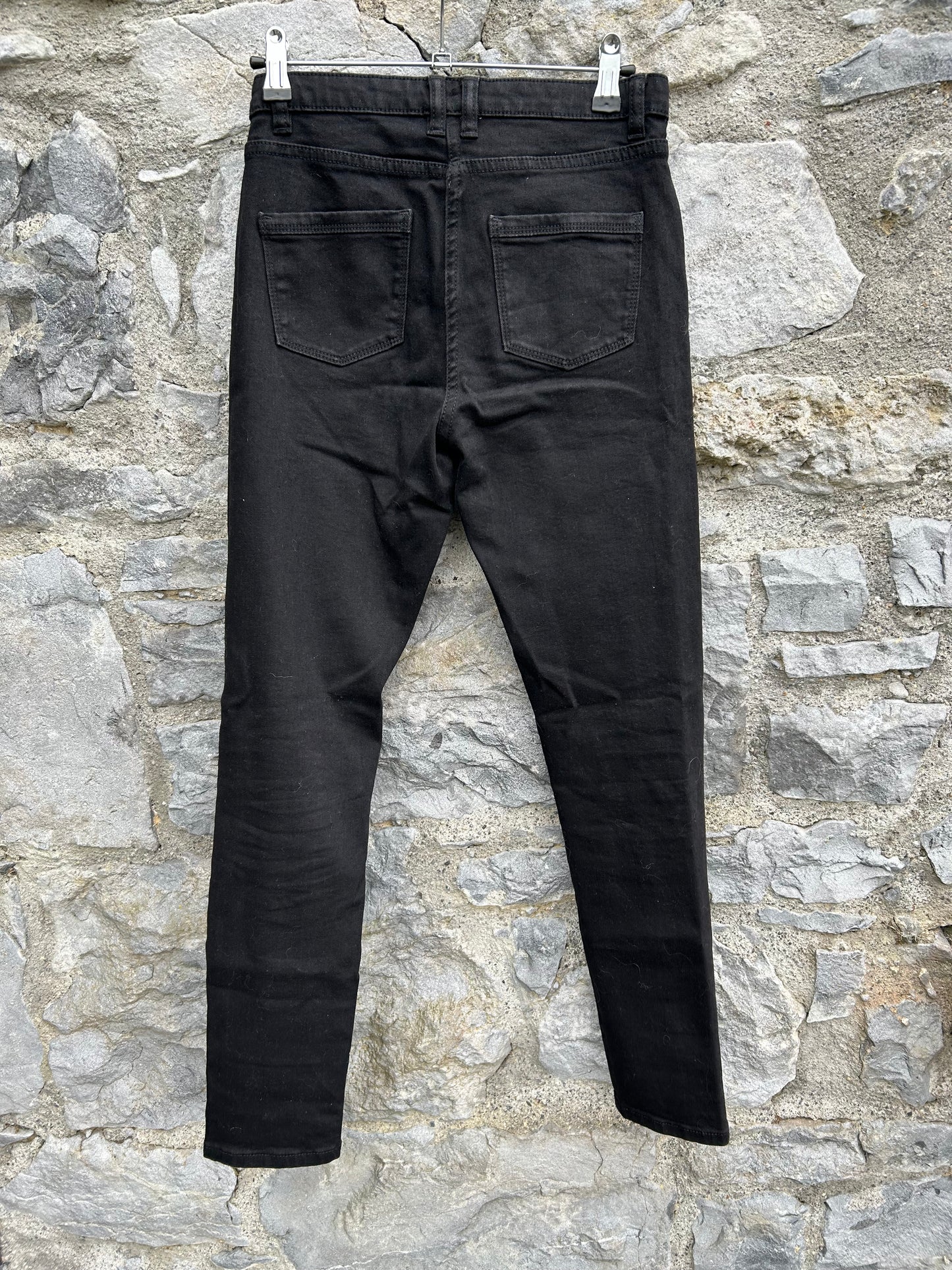 Black skinny jeans 12-13y (152-158cm)