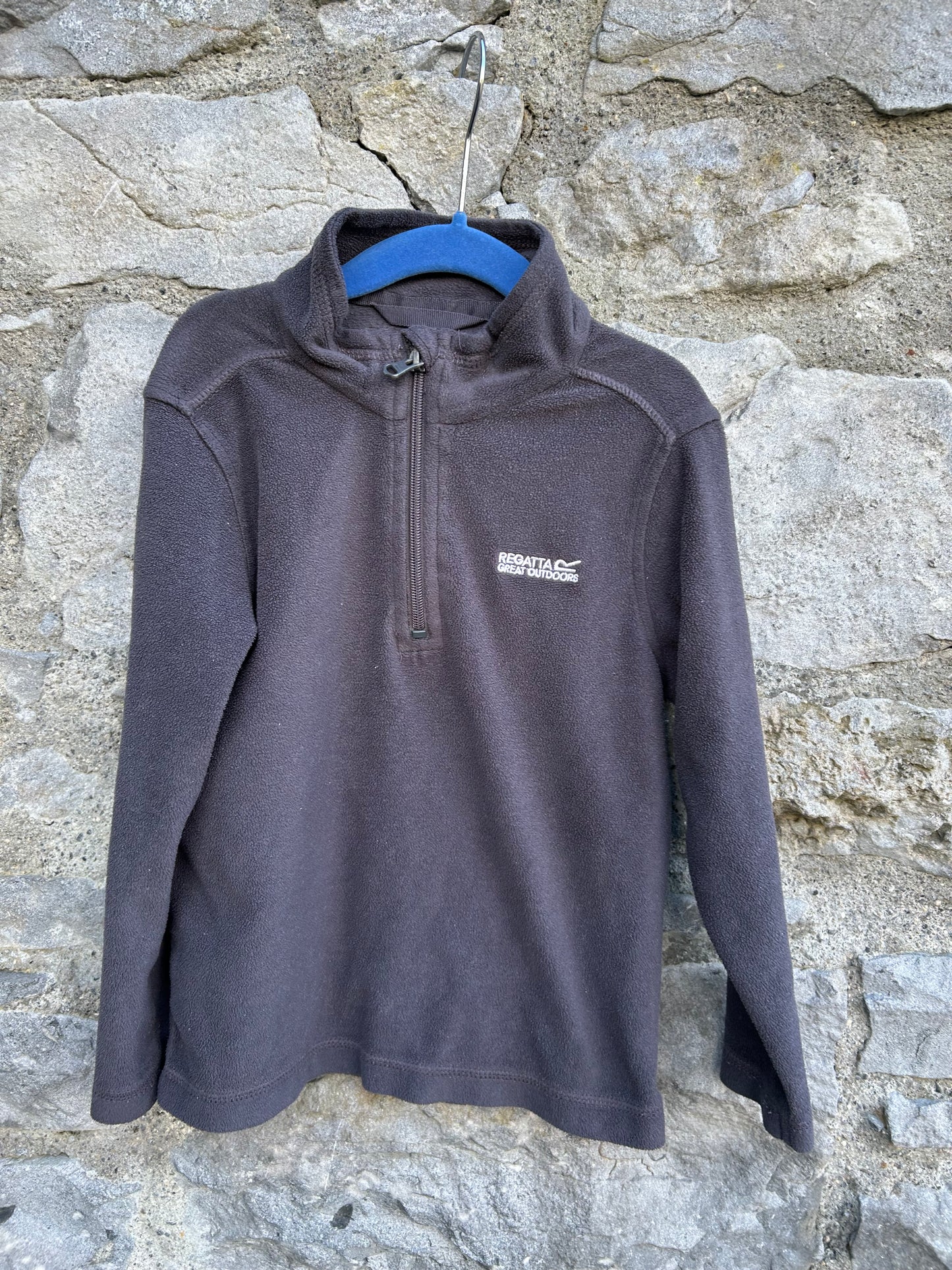 Grey half zip fleece 5-6y (110-116cm)