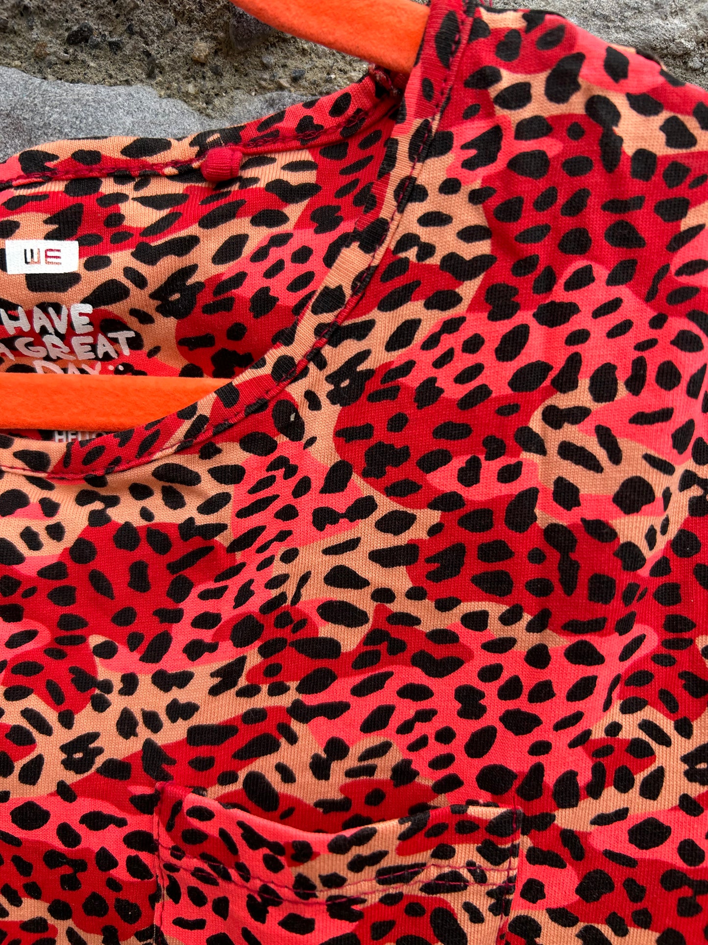 Red spotty dress 11-12y (146-152cm)
