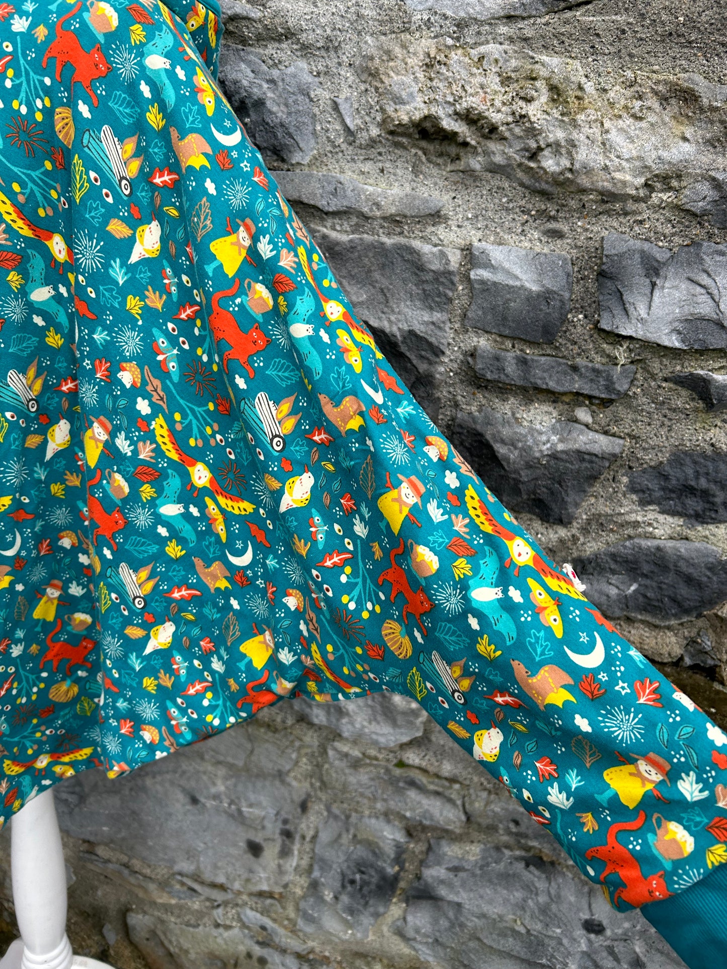 Autumn woodland poncho uk 12-18