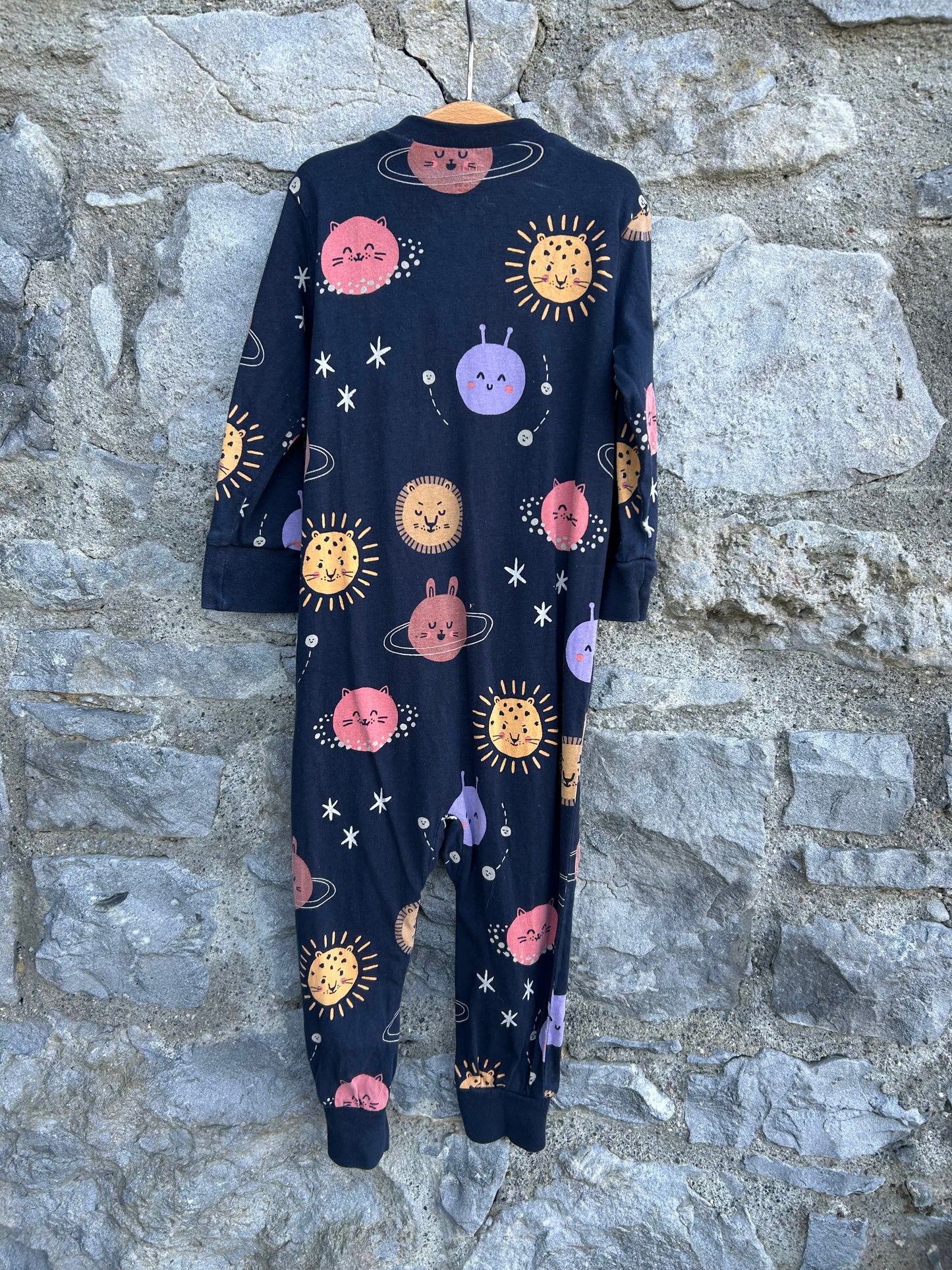 Planets navy onesie 12-18m (80-86cm)