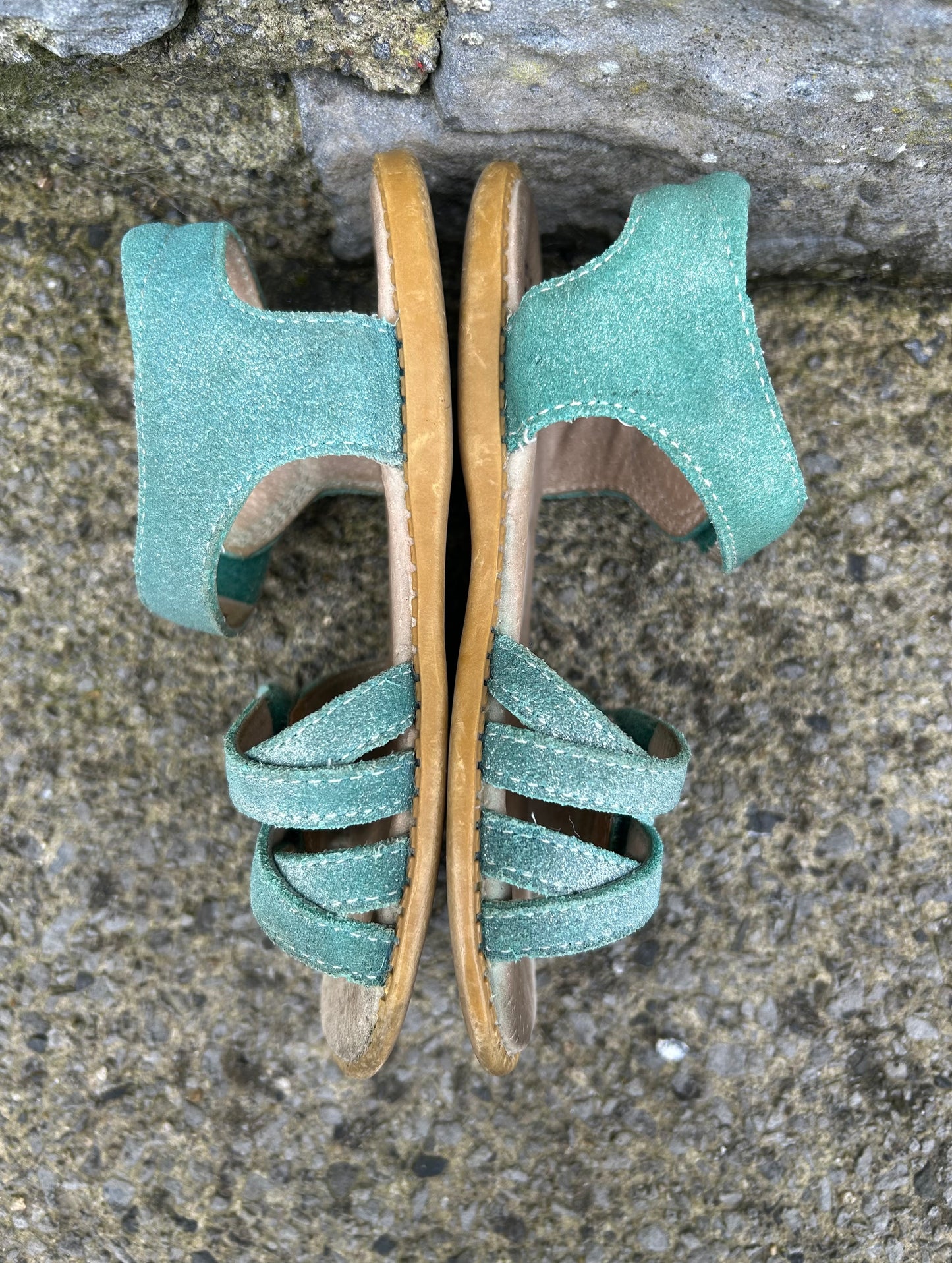 Teal sandals uk 10 (eu 28)