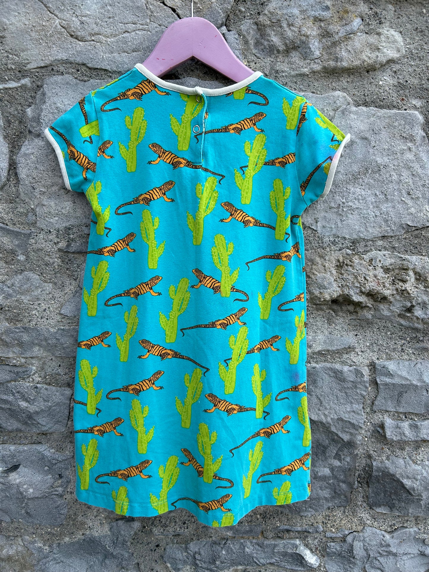 Iguanas blue dress 5-6y (110-116cm)