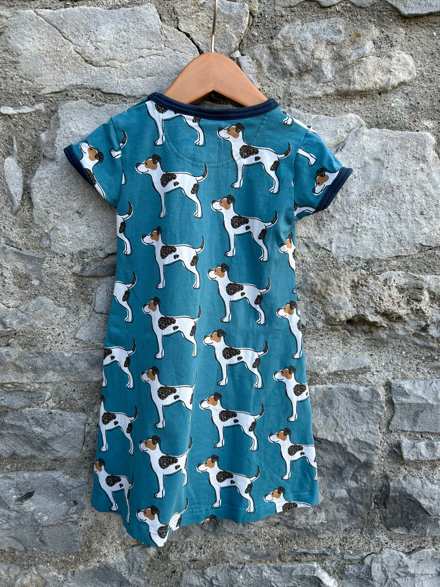 Dogs blue dress 18-24m (86-92cm)