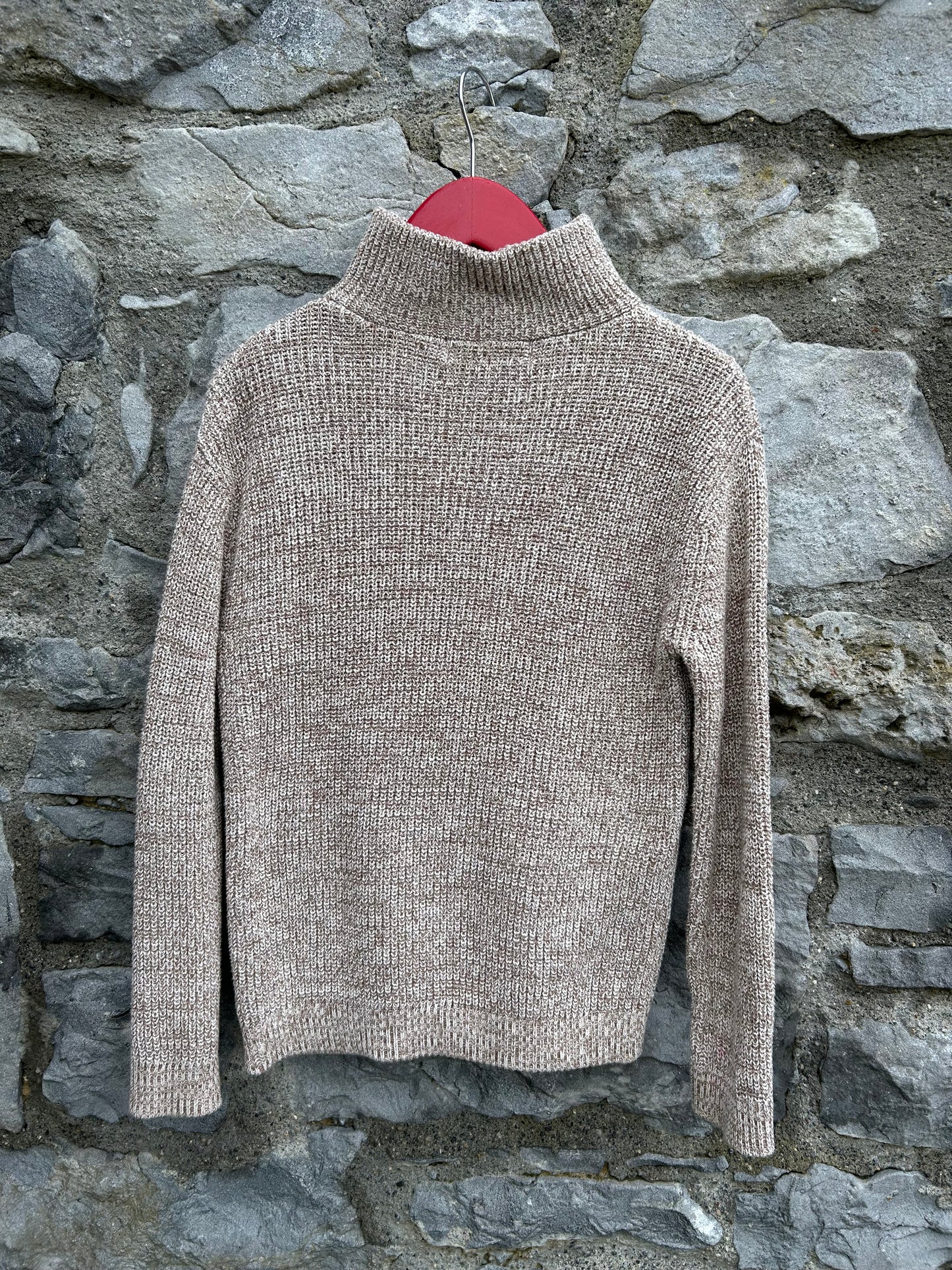 Beige jumper 7-8y (122-128cm)