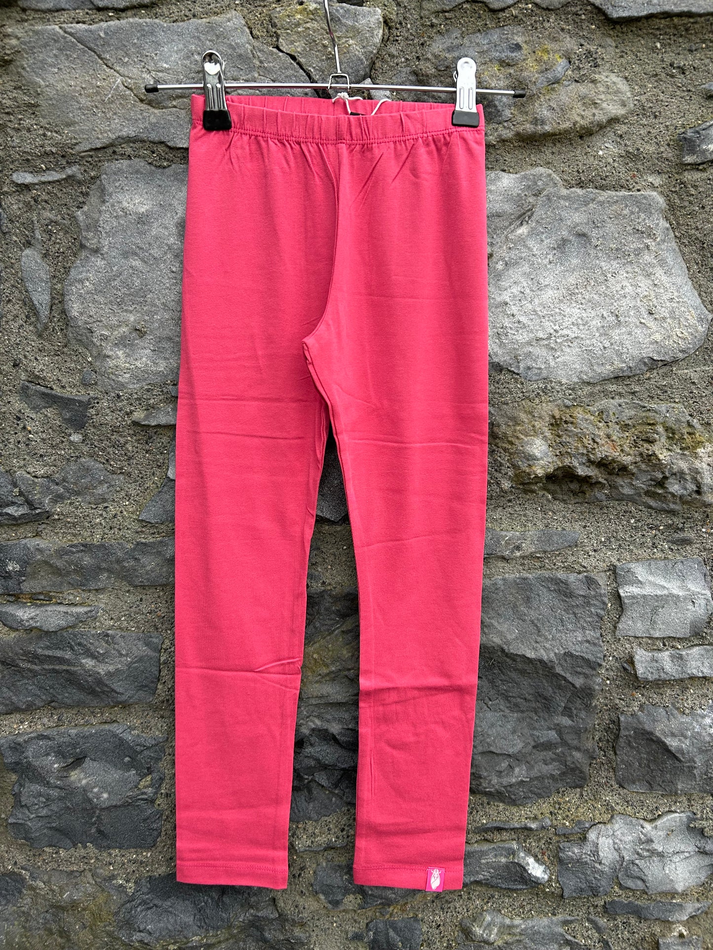 Pink leggings 6-7y (116-122cm)