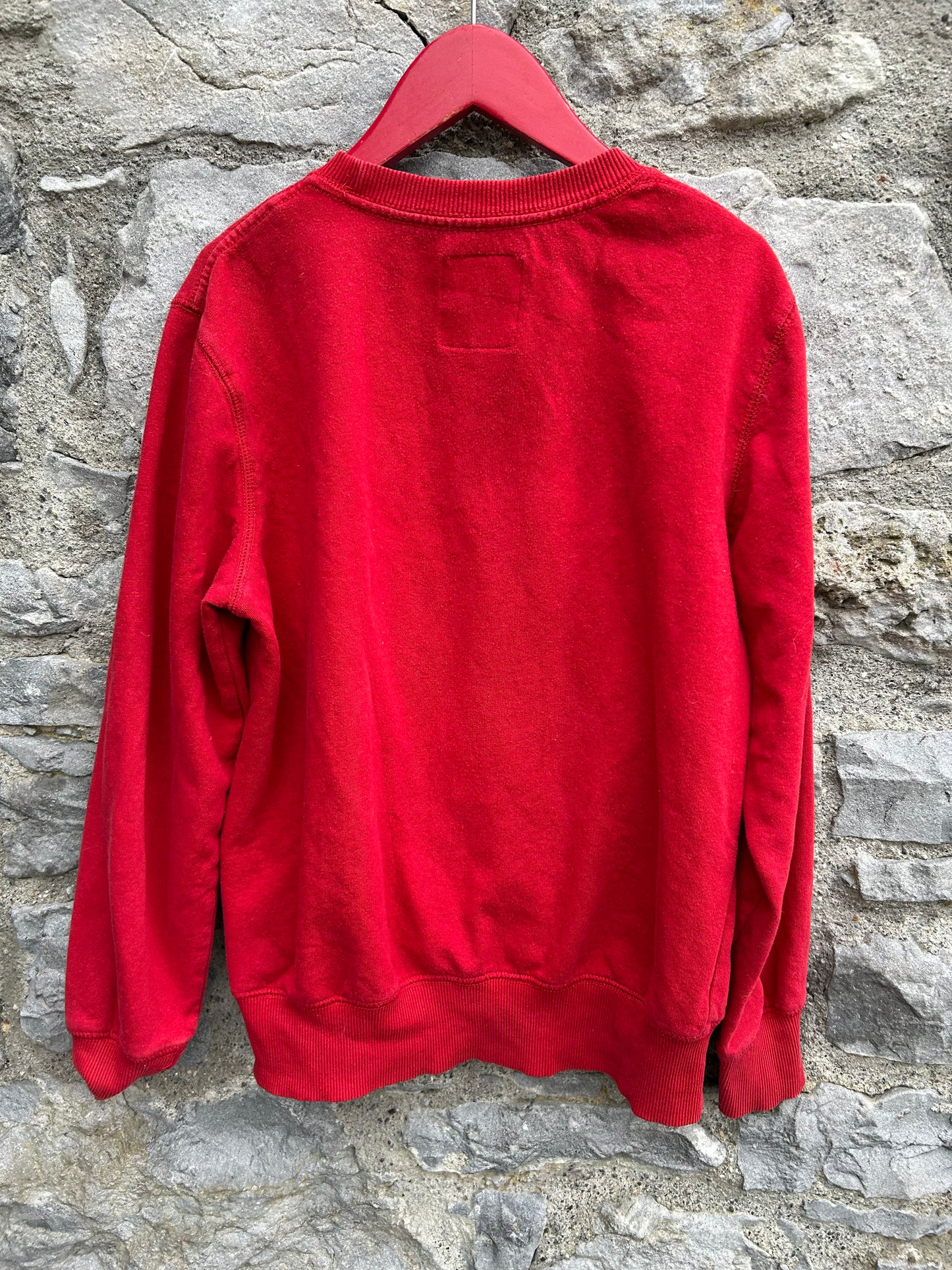 Red sweatshirt 14-16y (164-176cm)