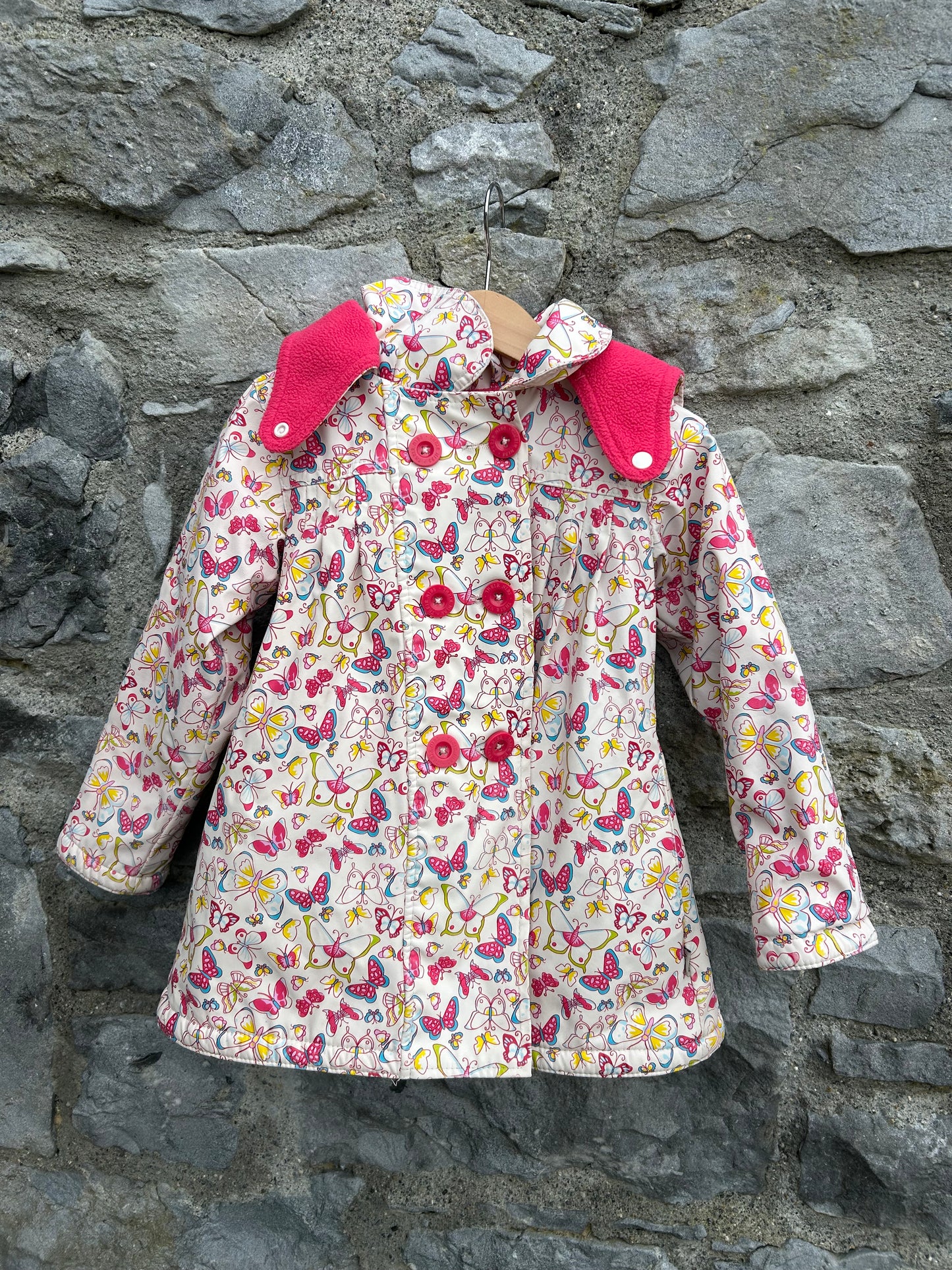 Butterflies raincoat 3-4y (98-104cm)