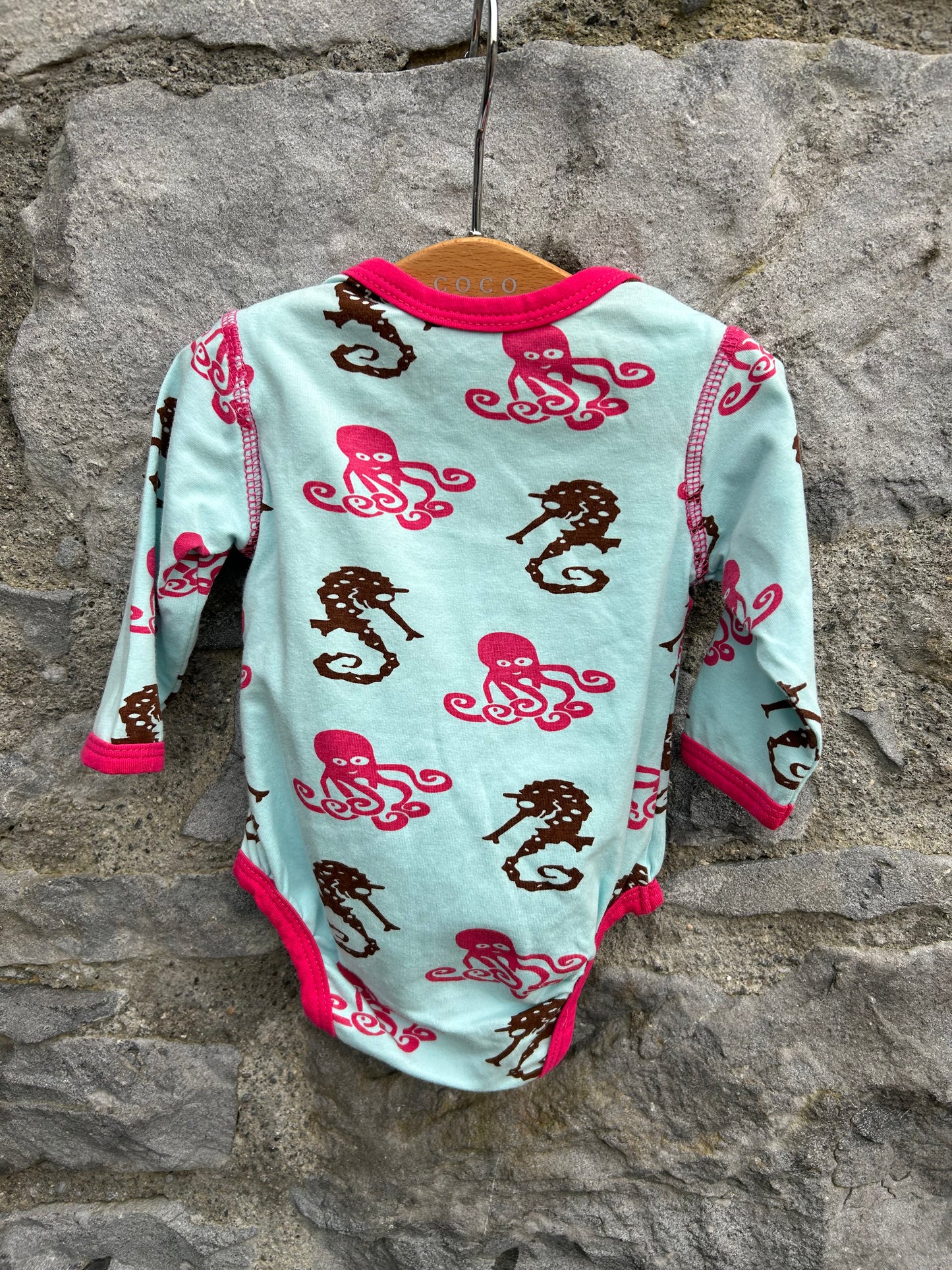 Sea life blue vest 0-3m (50-56cm)
