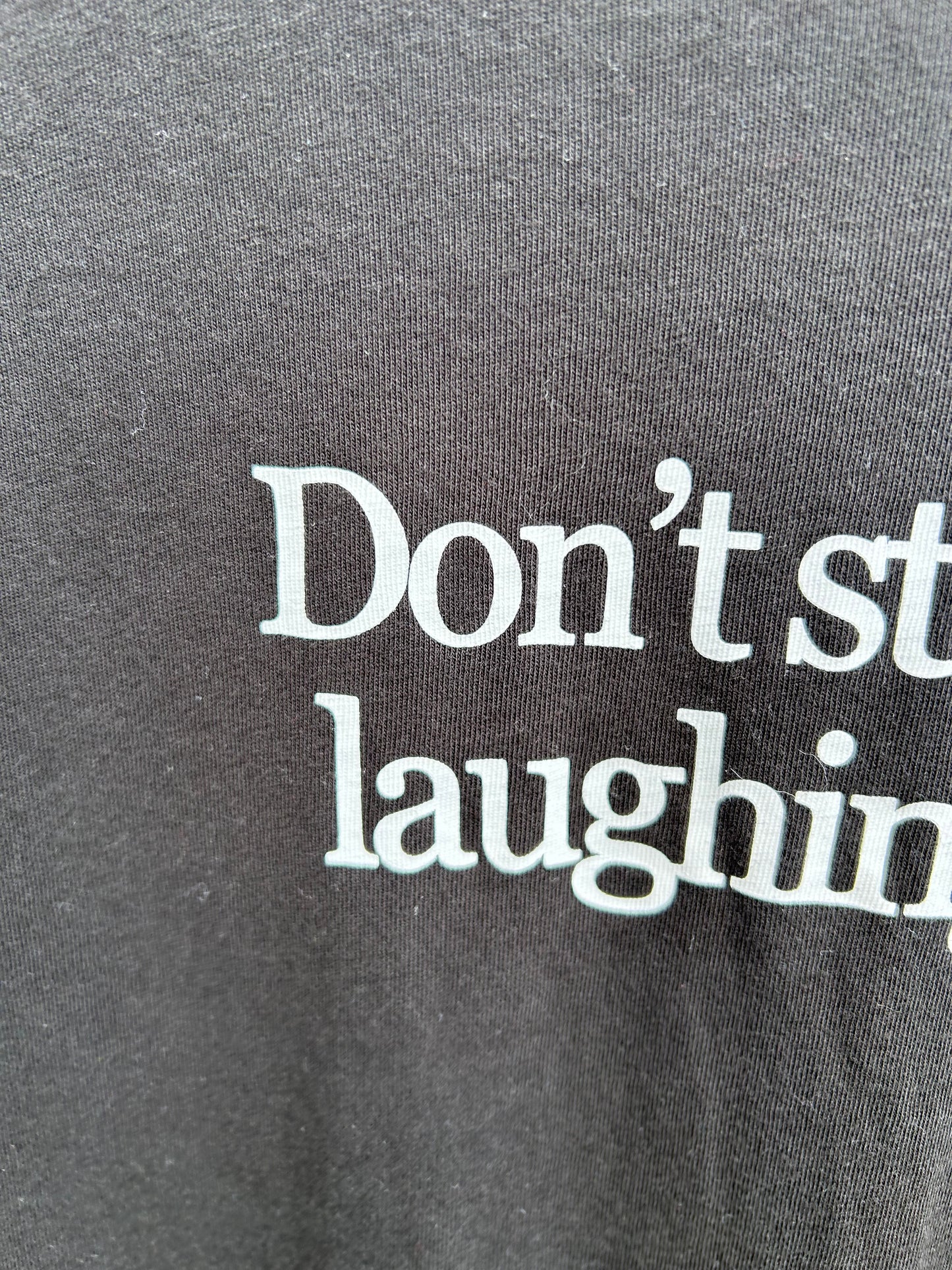 Don’t stop black T-shirt 13-14y (158-164cm)