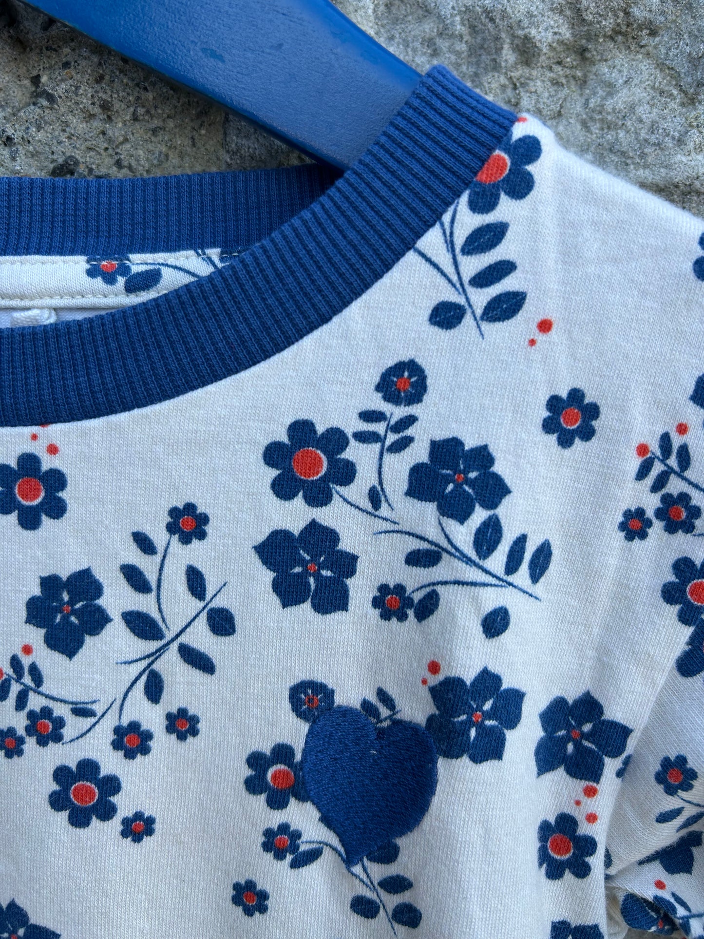 White floral dress 3-4y (98-104cm)