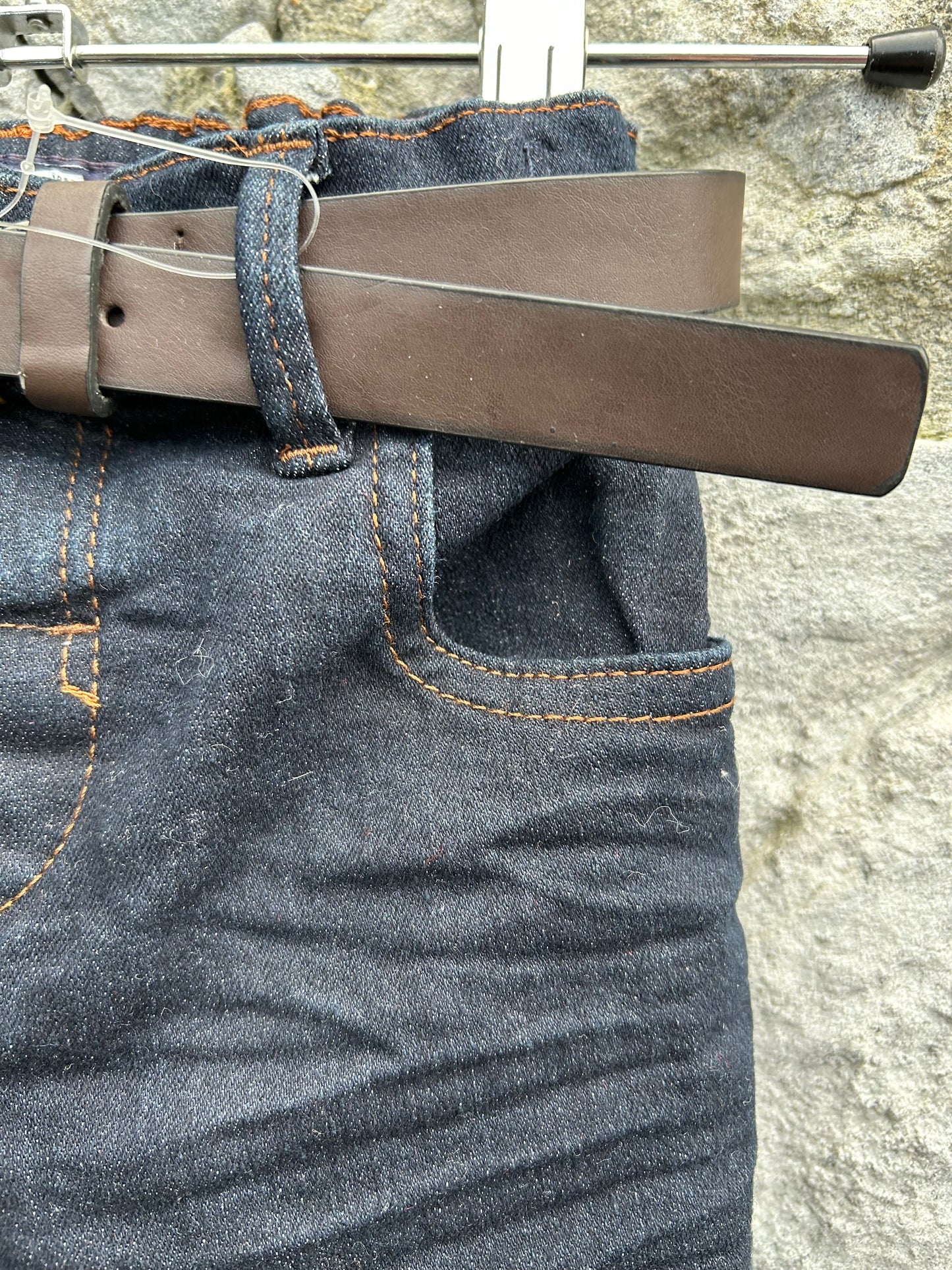 Navy straight jeans 18-24m (86-92cm)
