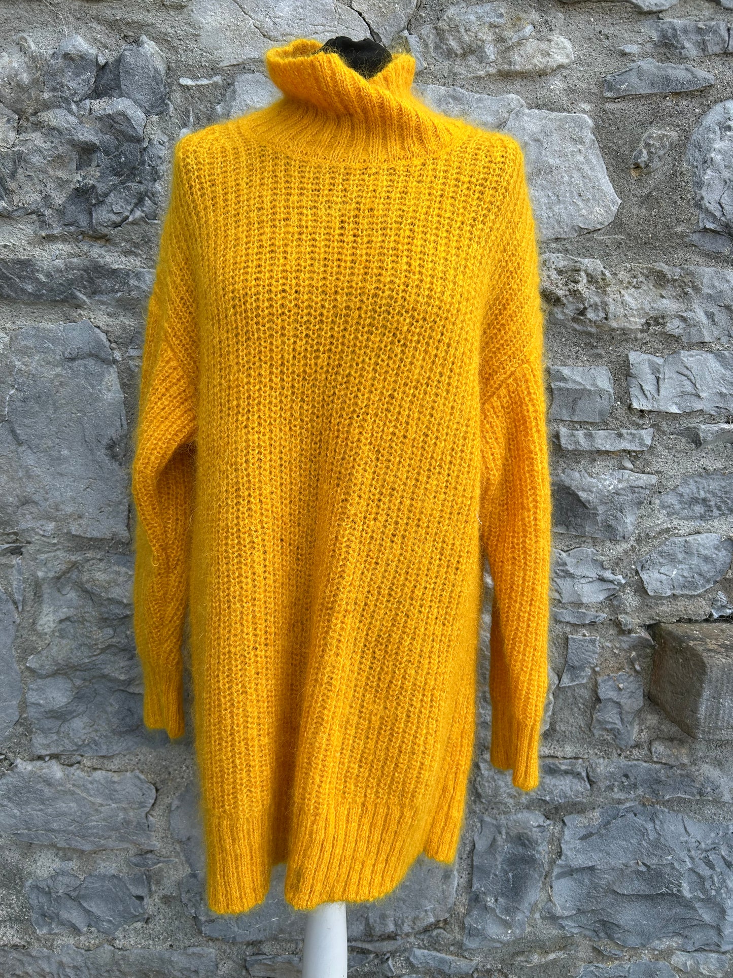 Funnel-Neck Mohair Tunic uk 10-12