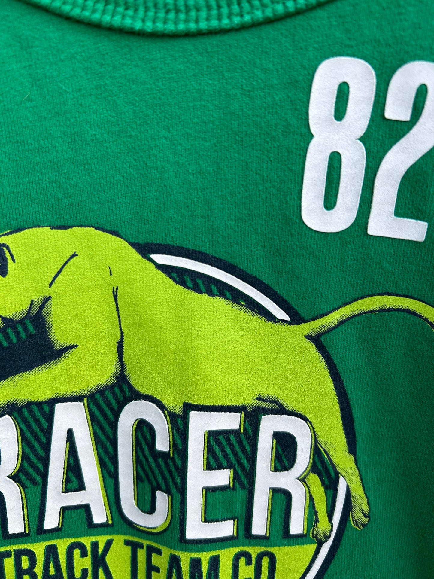 Racer green sweatshirt 3y (98cm)