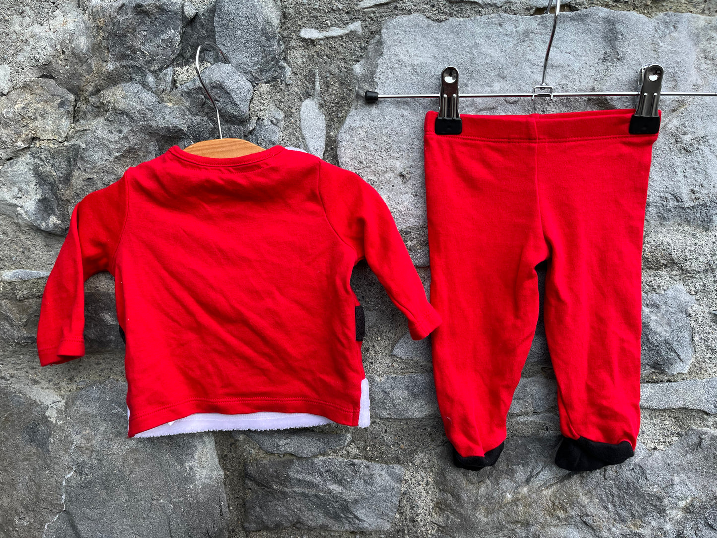 Santa top&pants 0-1m (50-56cm)