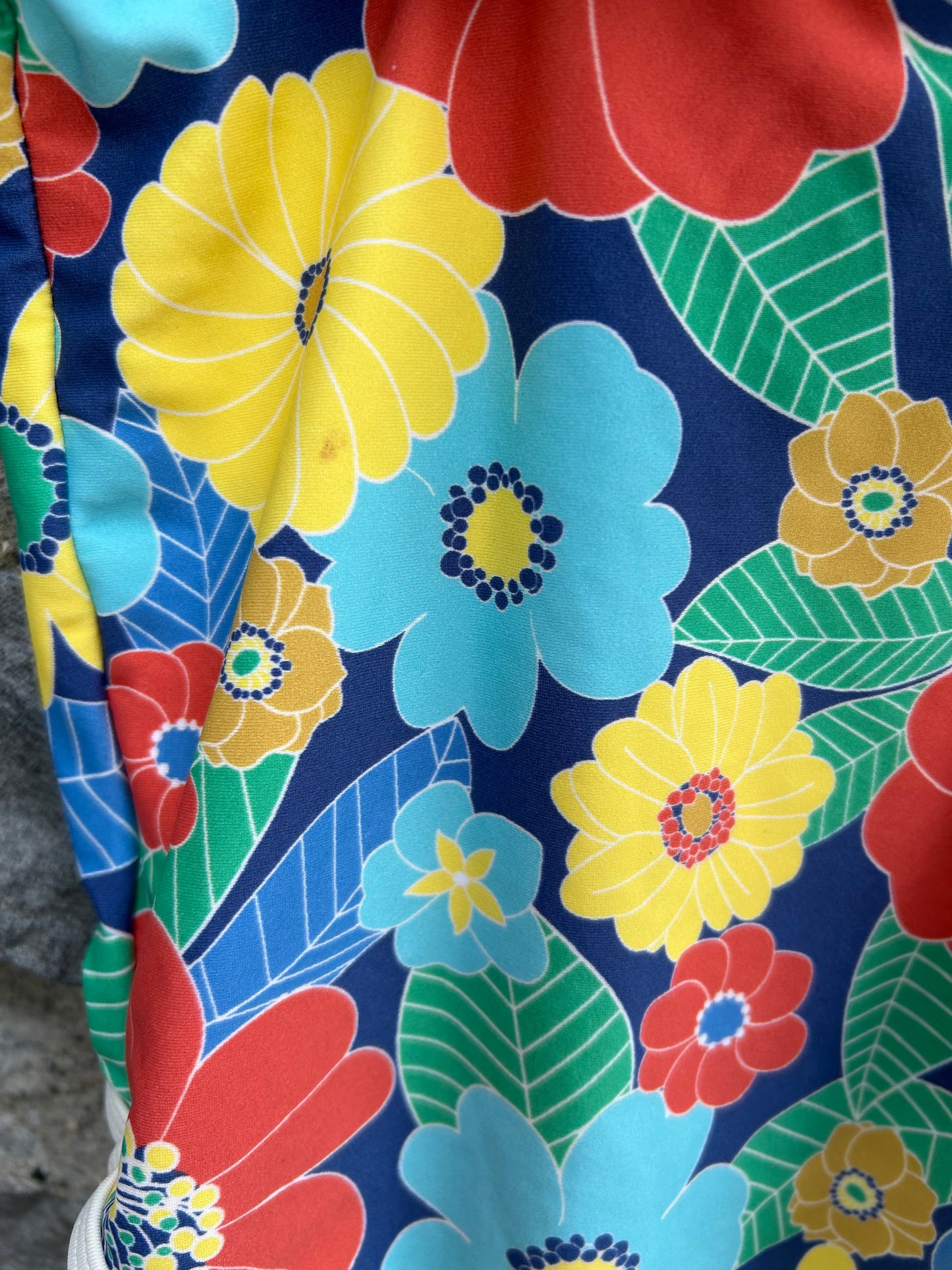 Colourful flowers swimsuit 2-3y (92-98cm)