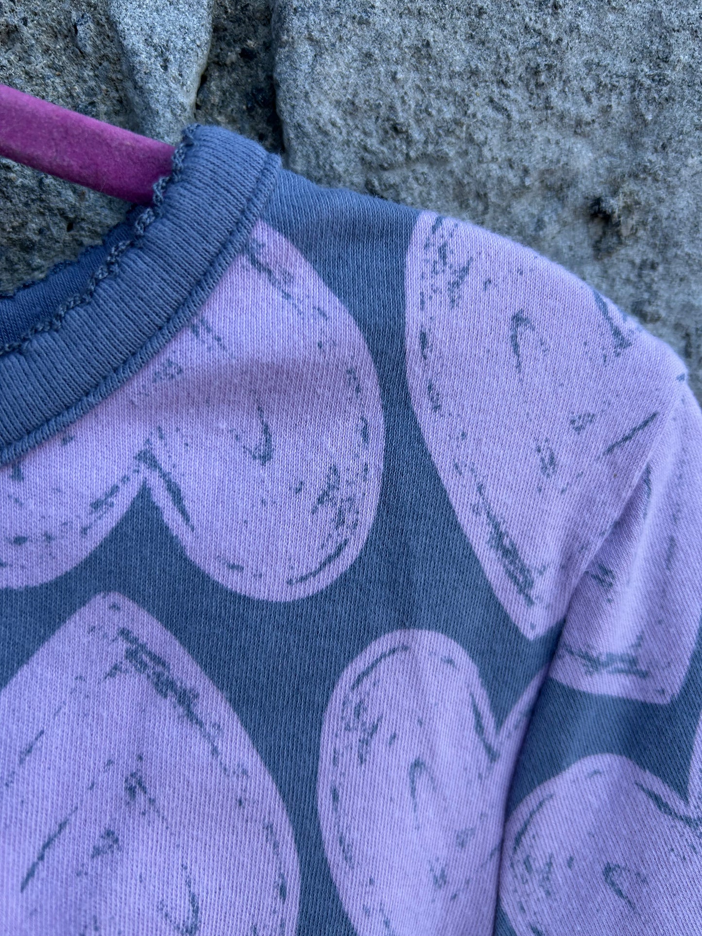 Pink hearts grey pj 11-12y (146-152cm)