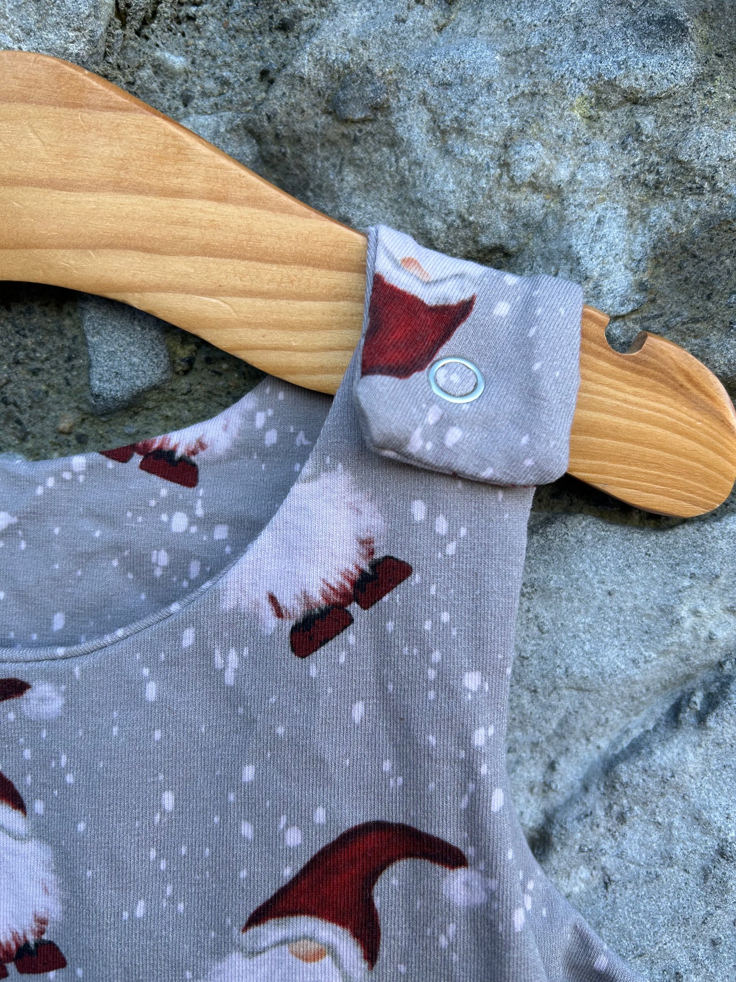 Winter gnomes dungarees 9-12m (74-80cm)