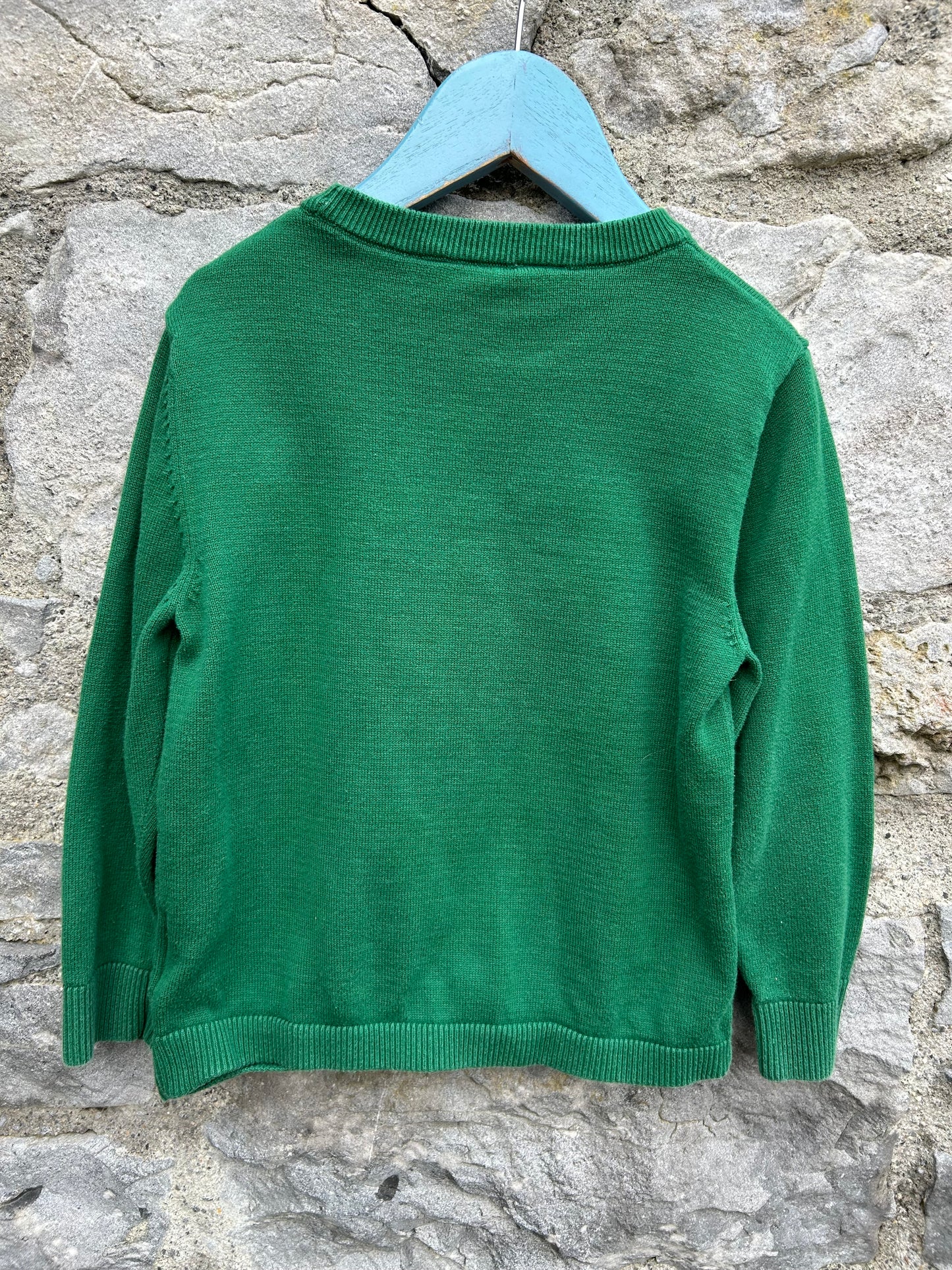 Green jumper 5y (110cm)