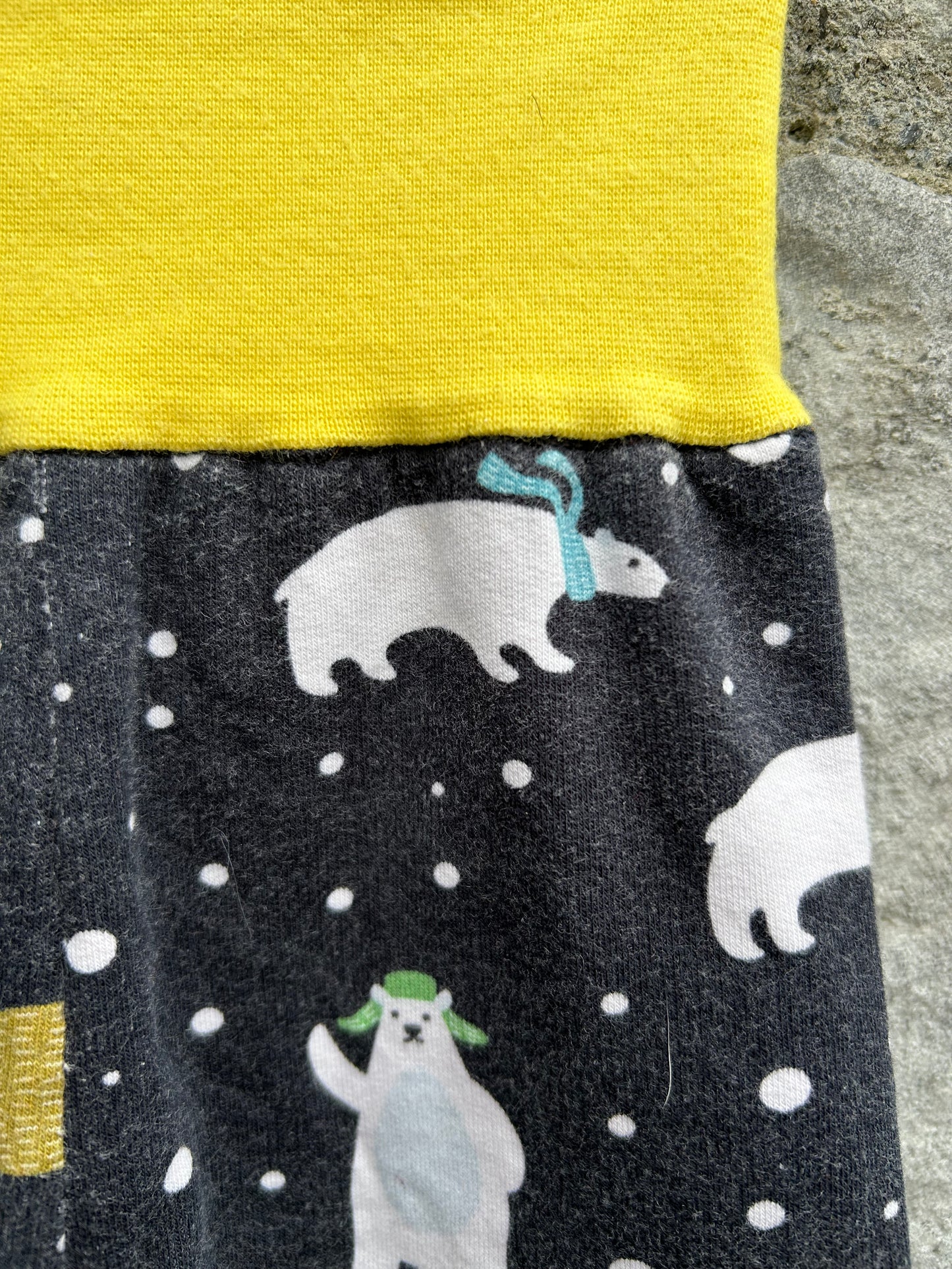 Bears charcoal rib pants 9m (74cm)