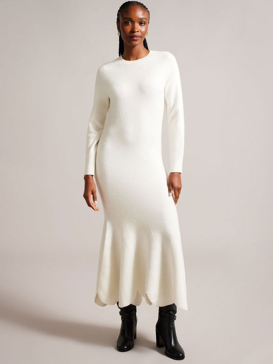 Jolamay Flippy Midi Sweater Dress uk 12