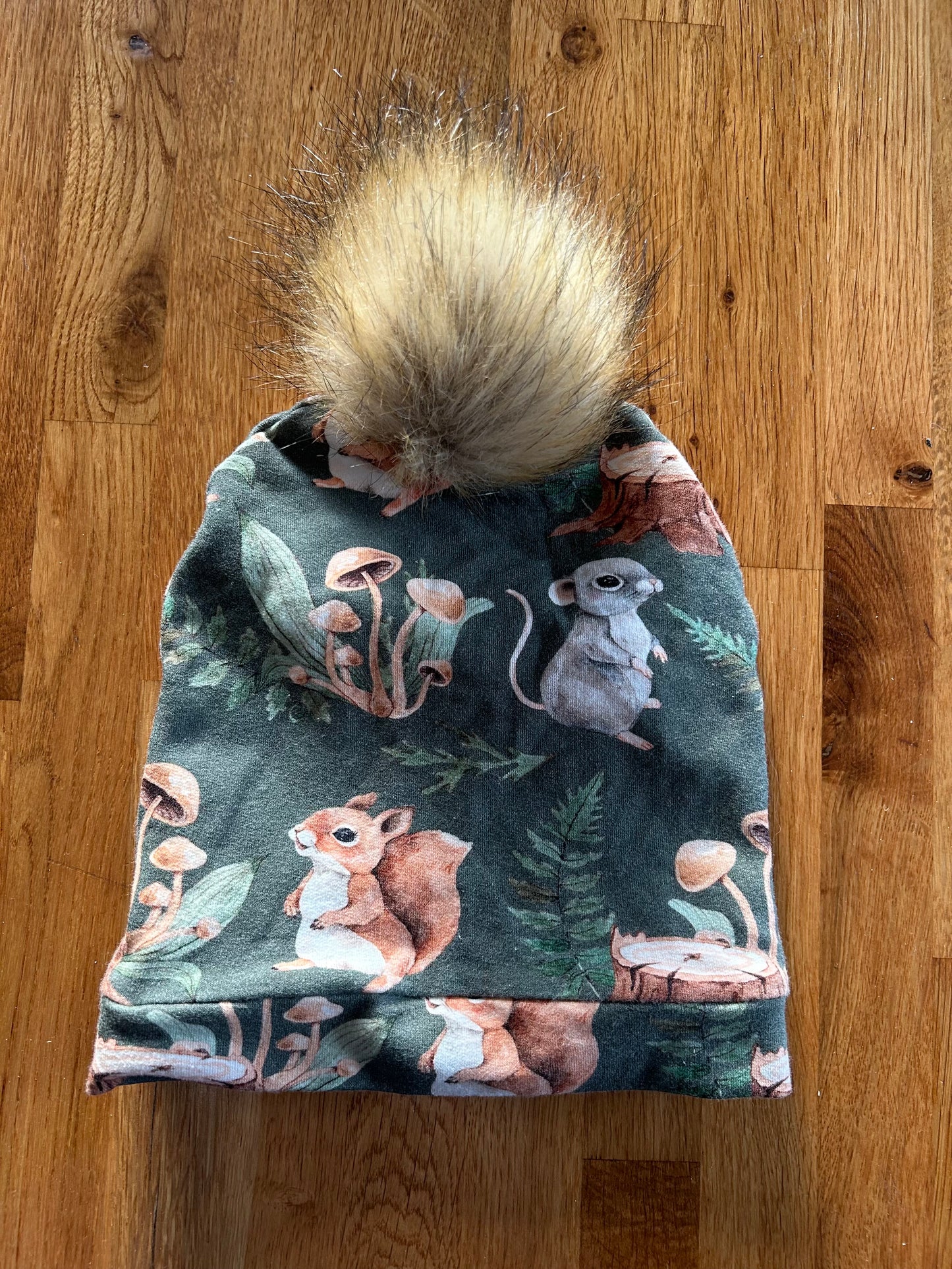 Squirrel hat 12-24m (80-92cm)