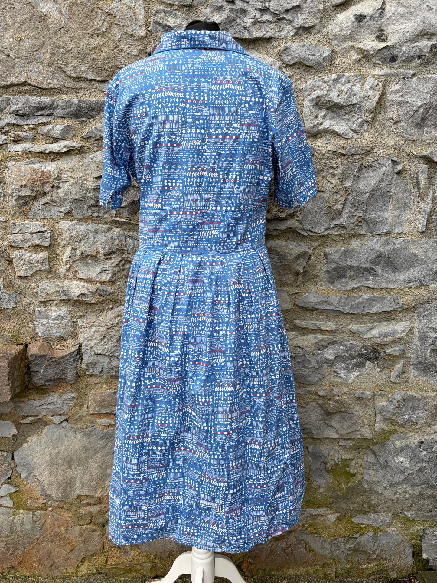 Blue Charlotte shirt Dress uk 12