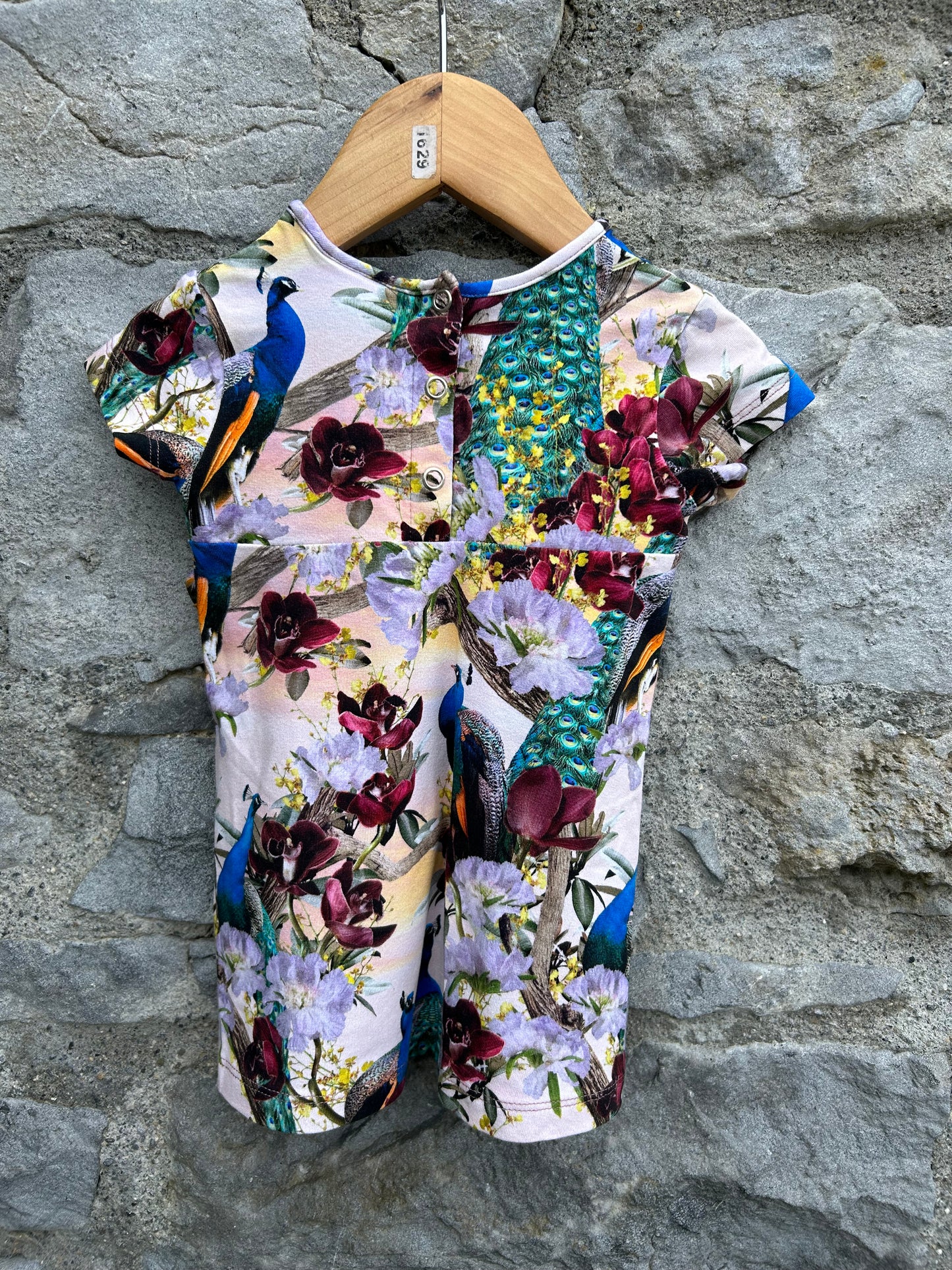 Peacocks ruffled dress 3-6m (62-68cm)