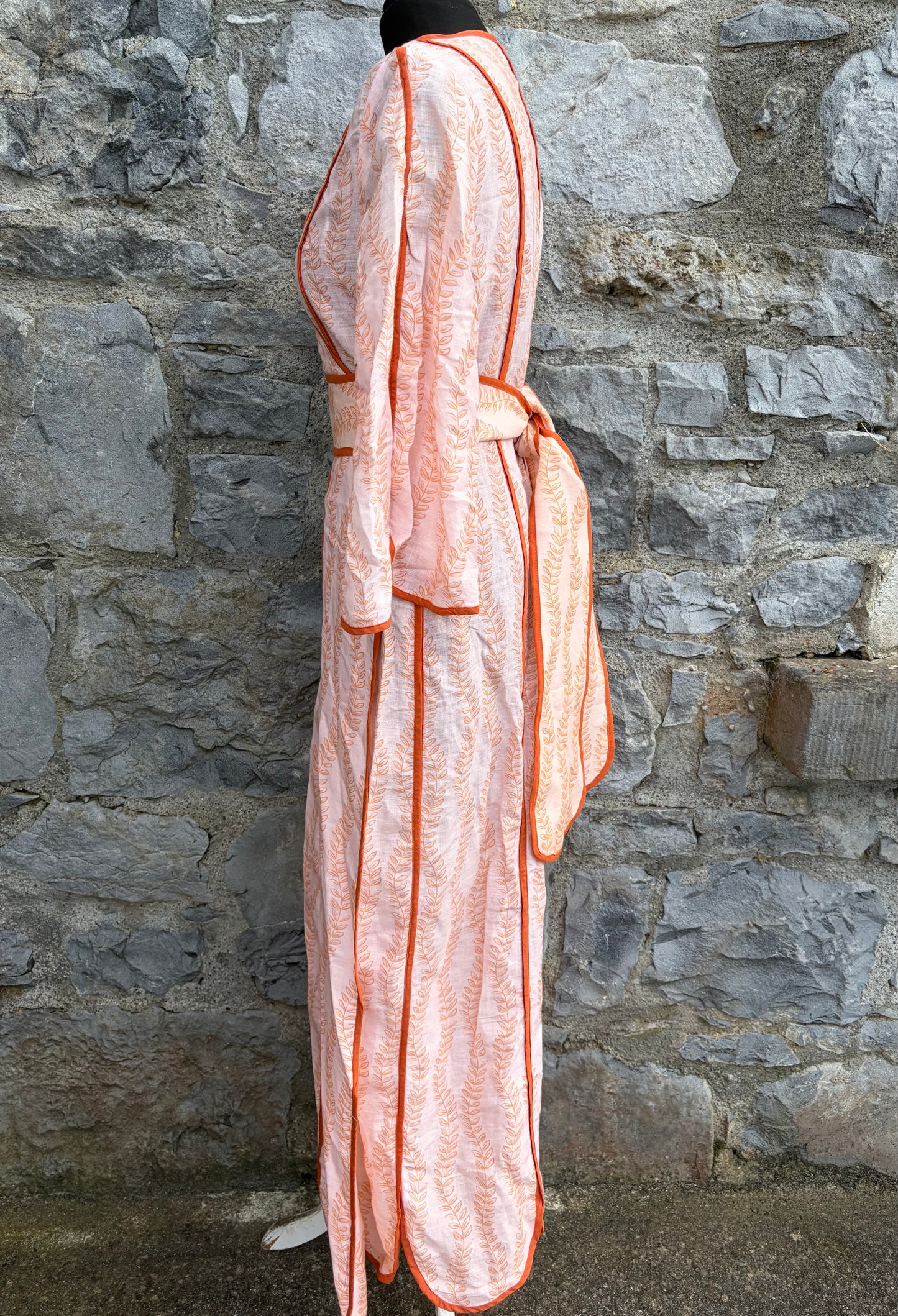 Peach caftan uk 10