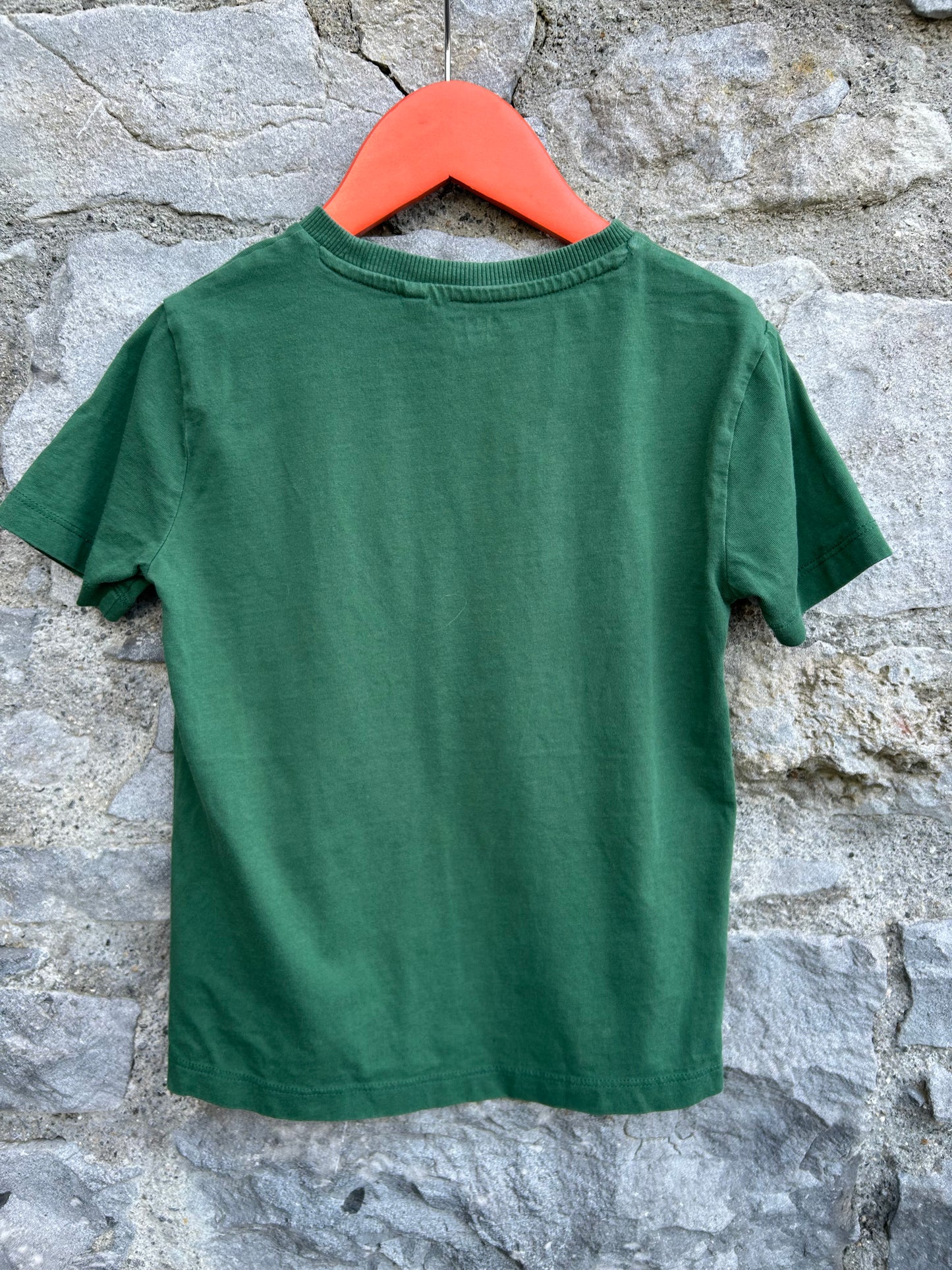 Christmas T-Rex Green T-shirt 5y (110cm)