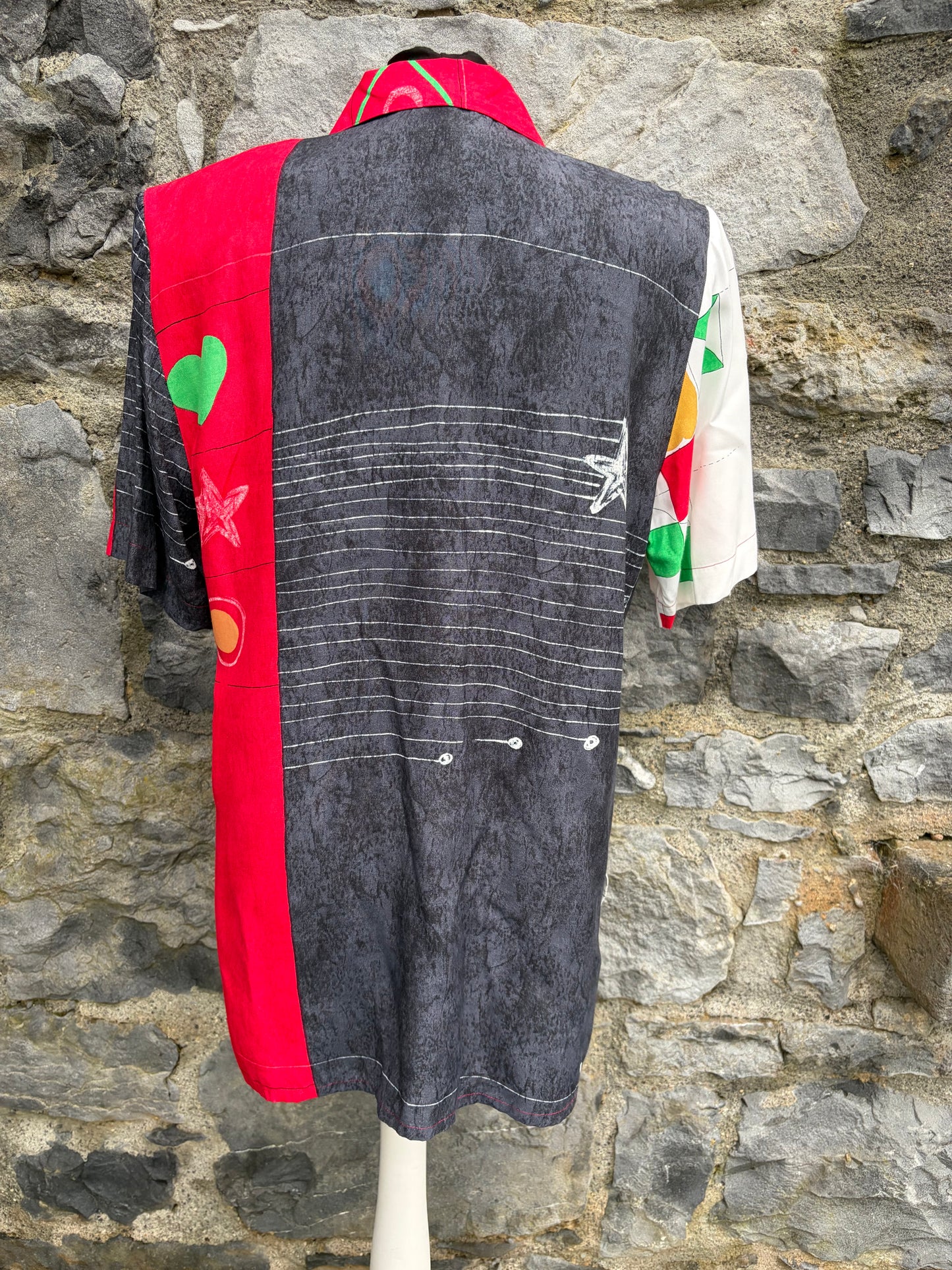 80s Red&white shirt Small