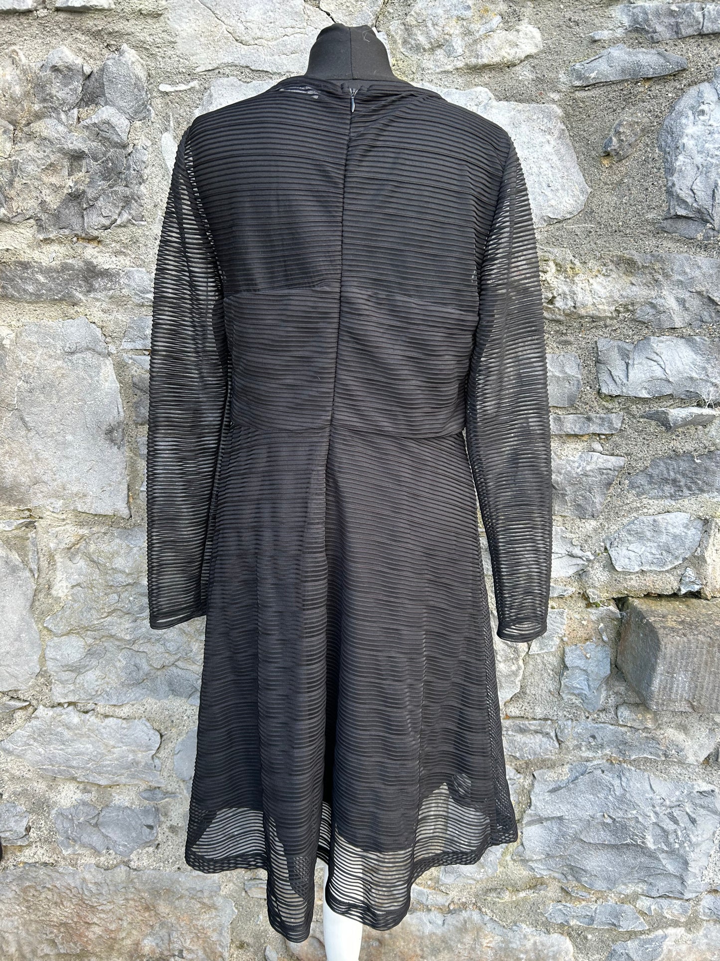 Black dress uk 12