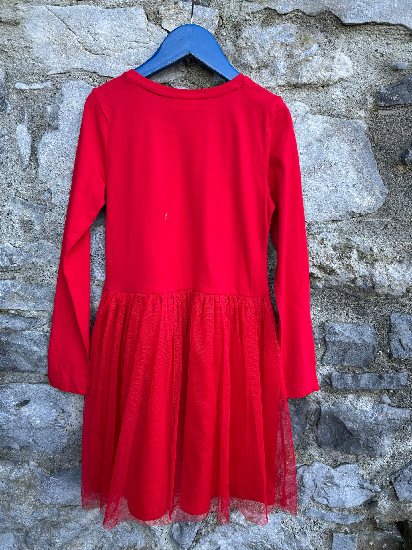 Reindeer red dress 7-8y (122-128cm)