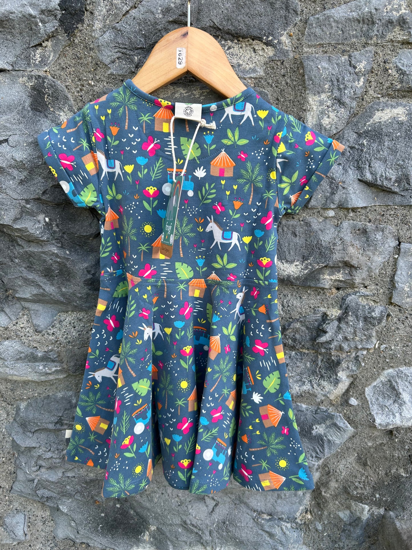 Summer farm skater dress 18-24m (86-92cm)