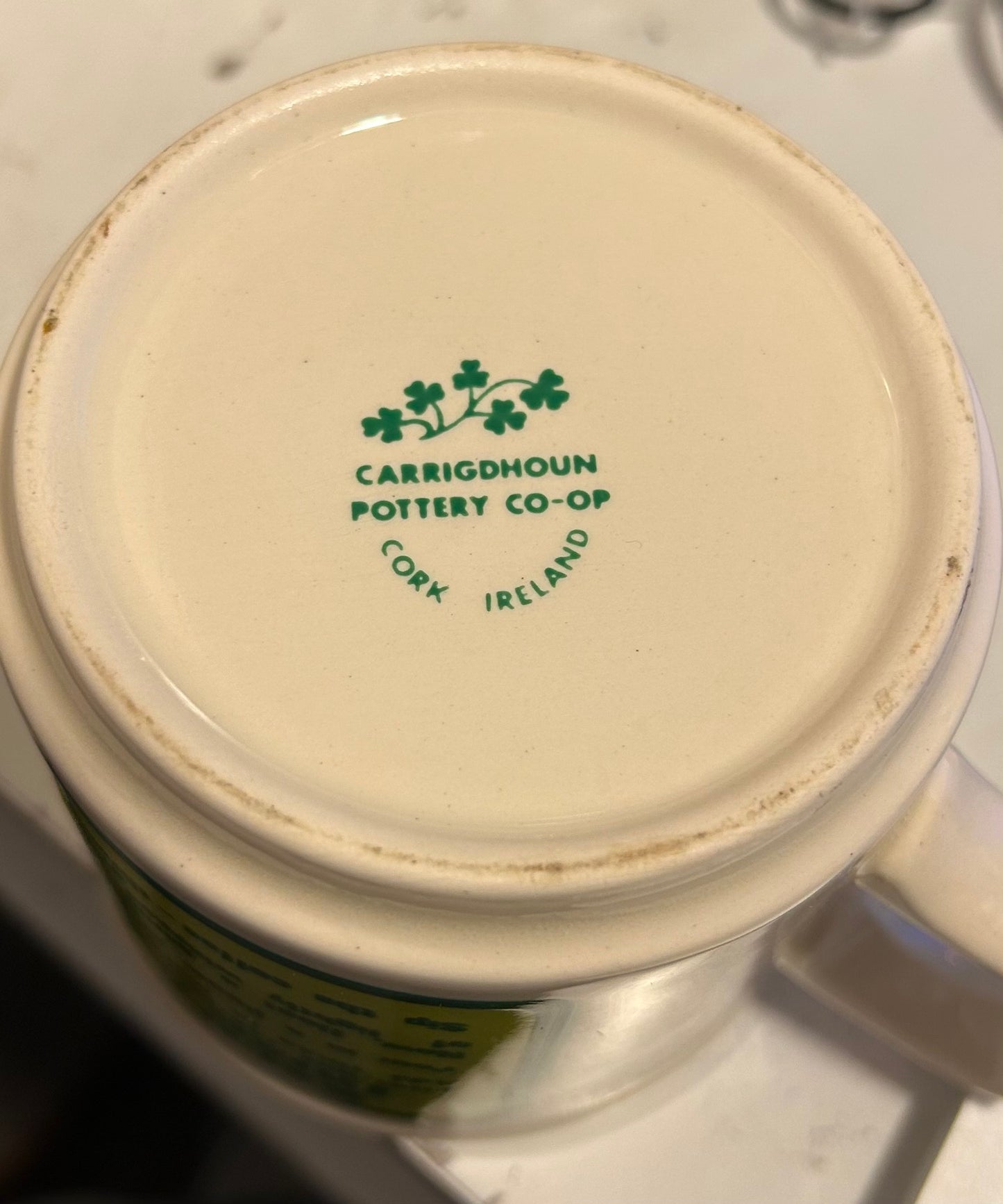 Irish coffee cup