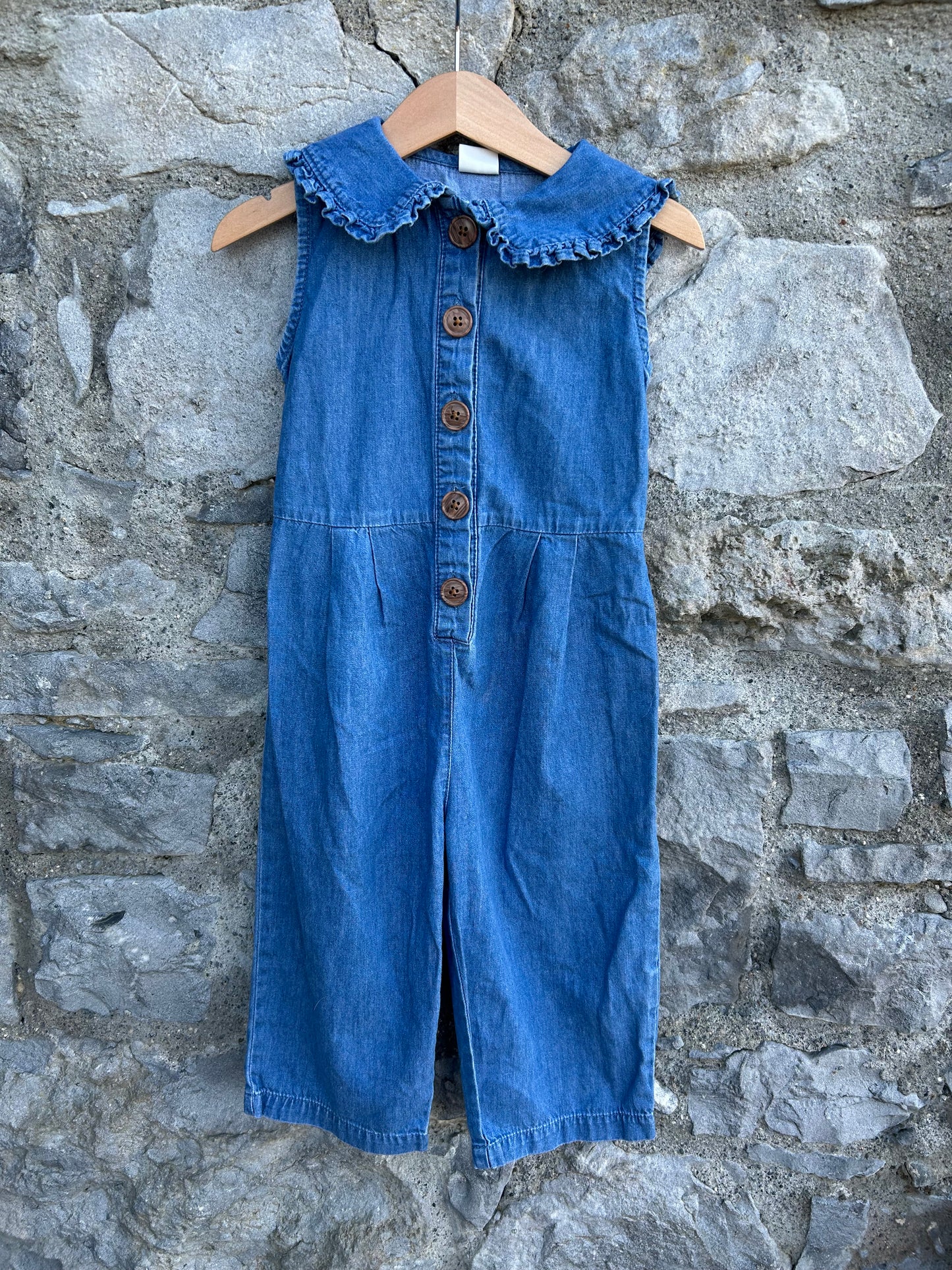 Denim jumpsuit 2-3y (92-98cm)